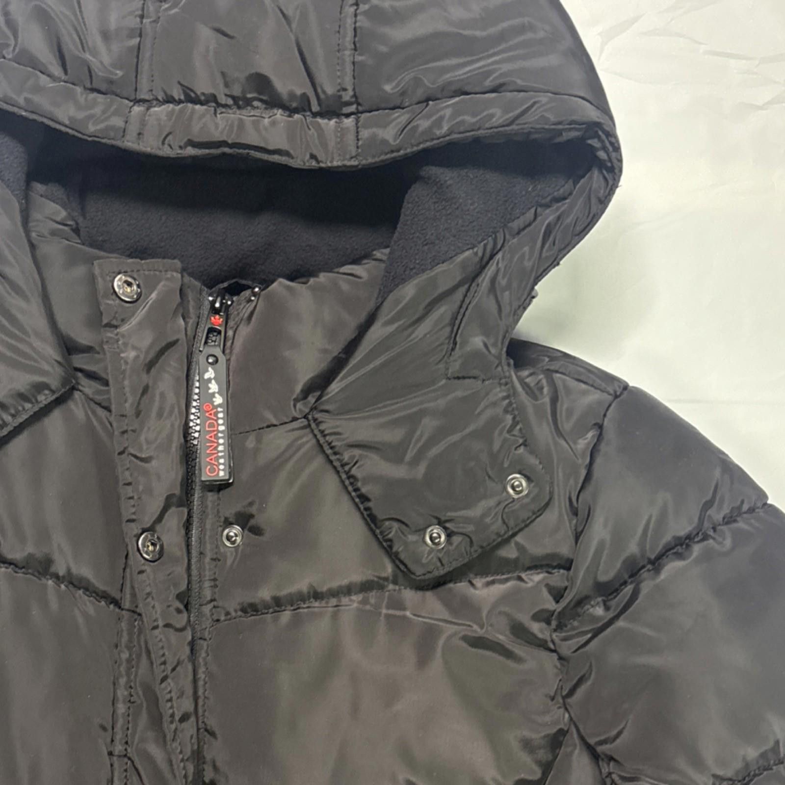 Other Canada Weather gear Puffer Coat Bl Hooded Zip Button Size M Size M / US 6-8 / IT 42-44 - 5 Thumbnail
