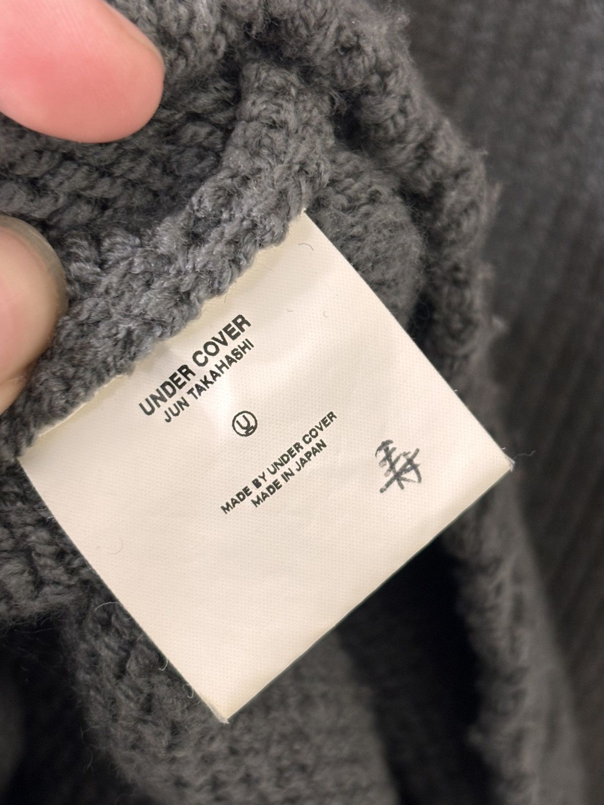 Undercover AW99 ‘Ambivalence’ turtleneck sweater Size US M / EU 48-50 / 2 - 5 Thumbnail