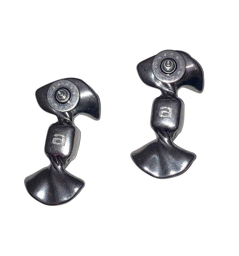 Alexander Wang Alexander Wang Twisted Candy Wrapper Stainless Earrings Size ONE SIZE - 5 Thumbnail
