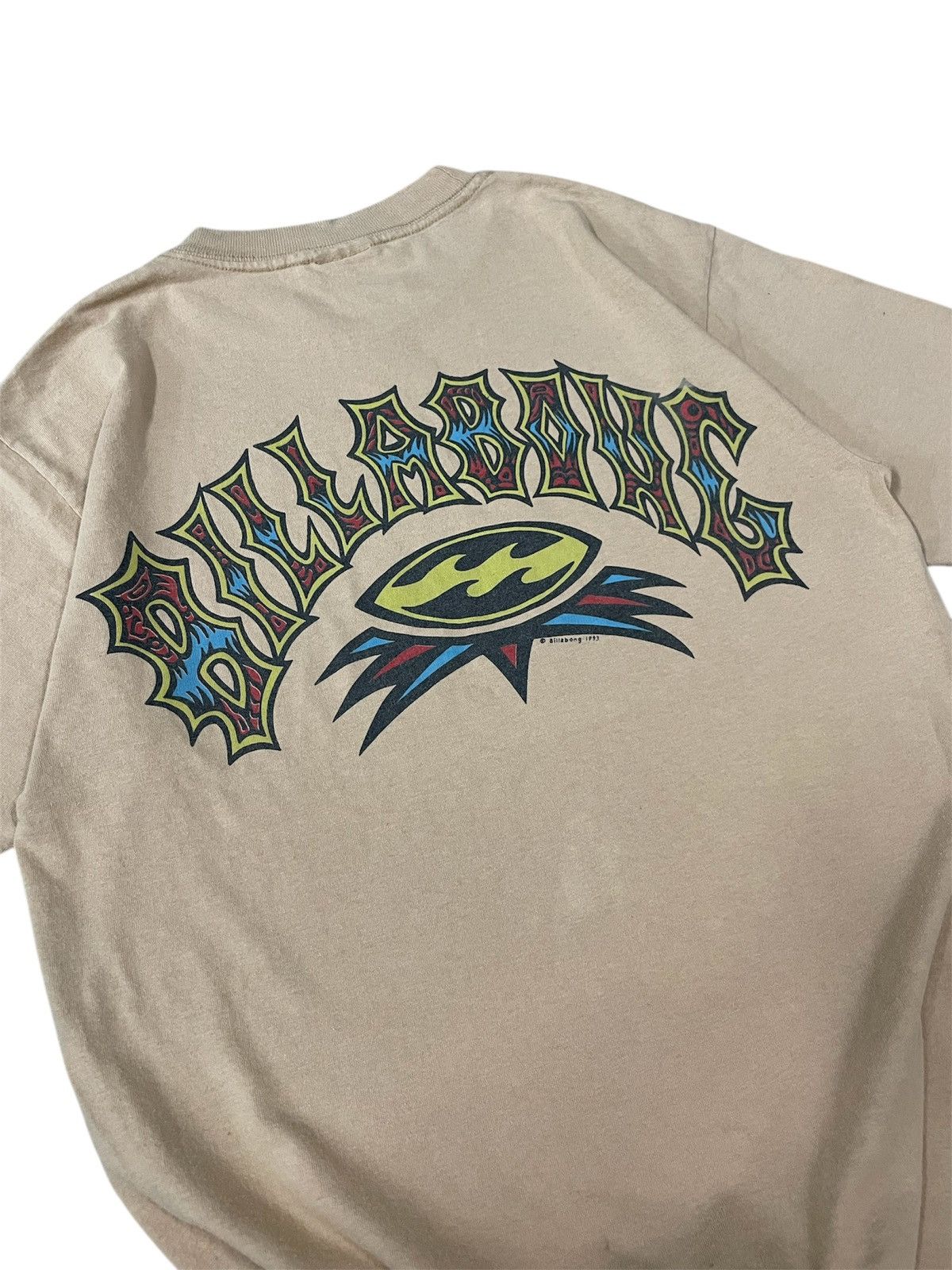 Billabong Vintage 90s Billabong Crazy Graphic Size US M / EU 48-50 / 2 - 4 Thumbnail