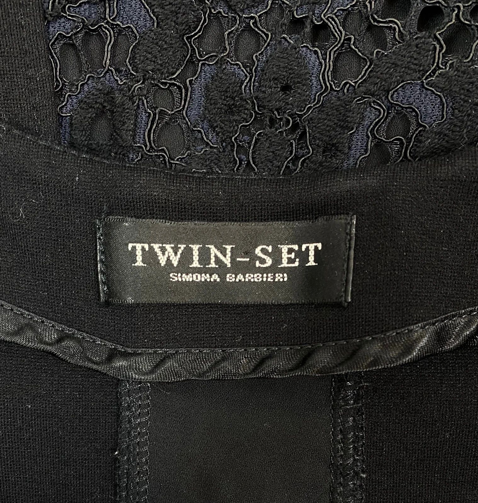 TWINSET Twin-Set Midi Dress With Lace Fabric Viscose size L Size L / US 10 / IT 46 - 10 Thumbnail