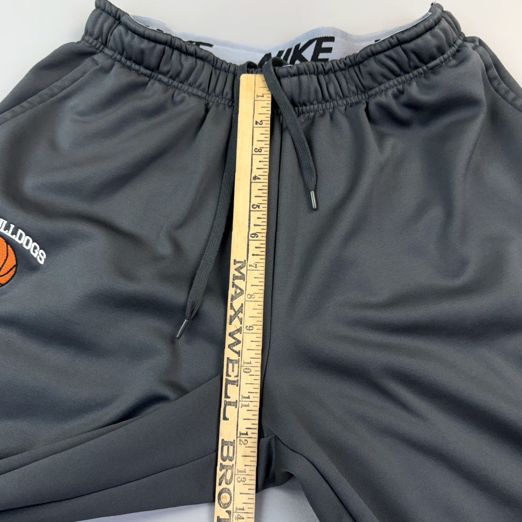 Nike Nike Pants Women's XL Gray Therma Fit Barton College Bulldogs Basketball Warm Up Size 40" / US 18 - 7 Thumbnail