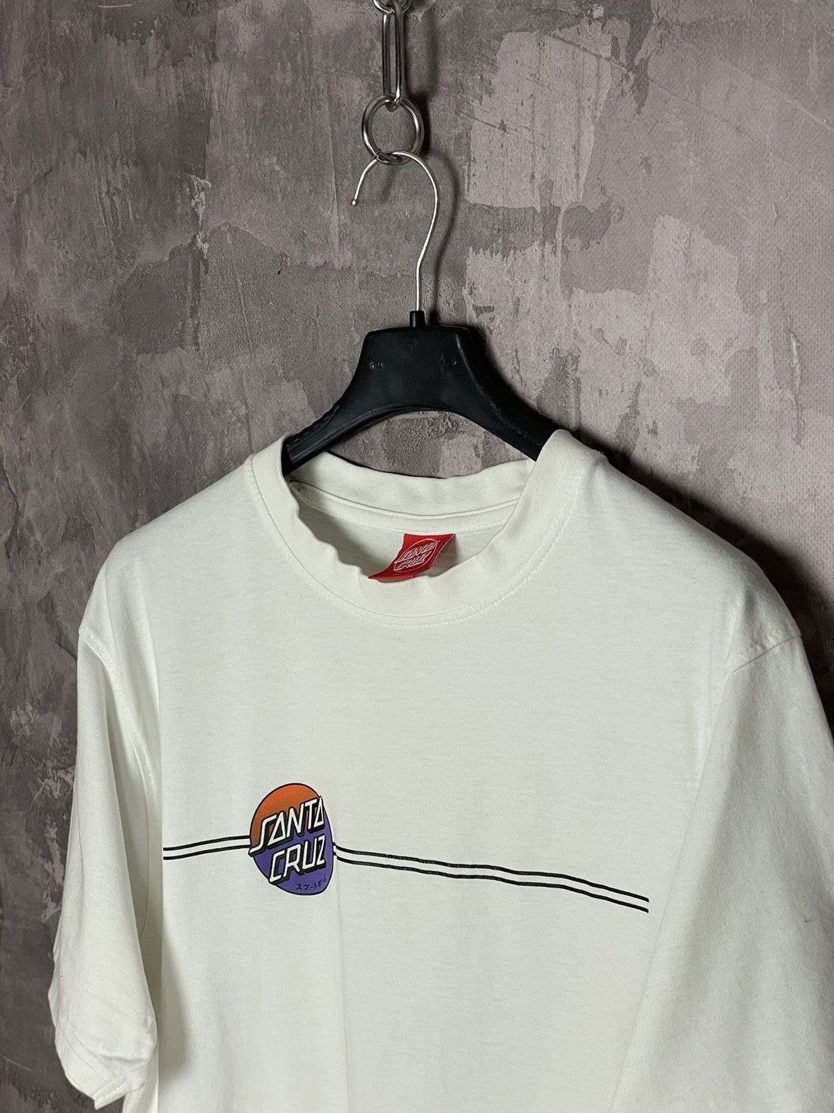 Santa Cruz Skateboards × Vintage Vintage Santa Cruz Skateboards Fire Double Sided T-Shirt Size US M / EU 48-50 / 2 - 6 Thumbnail
