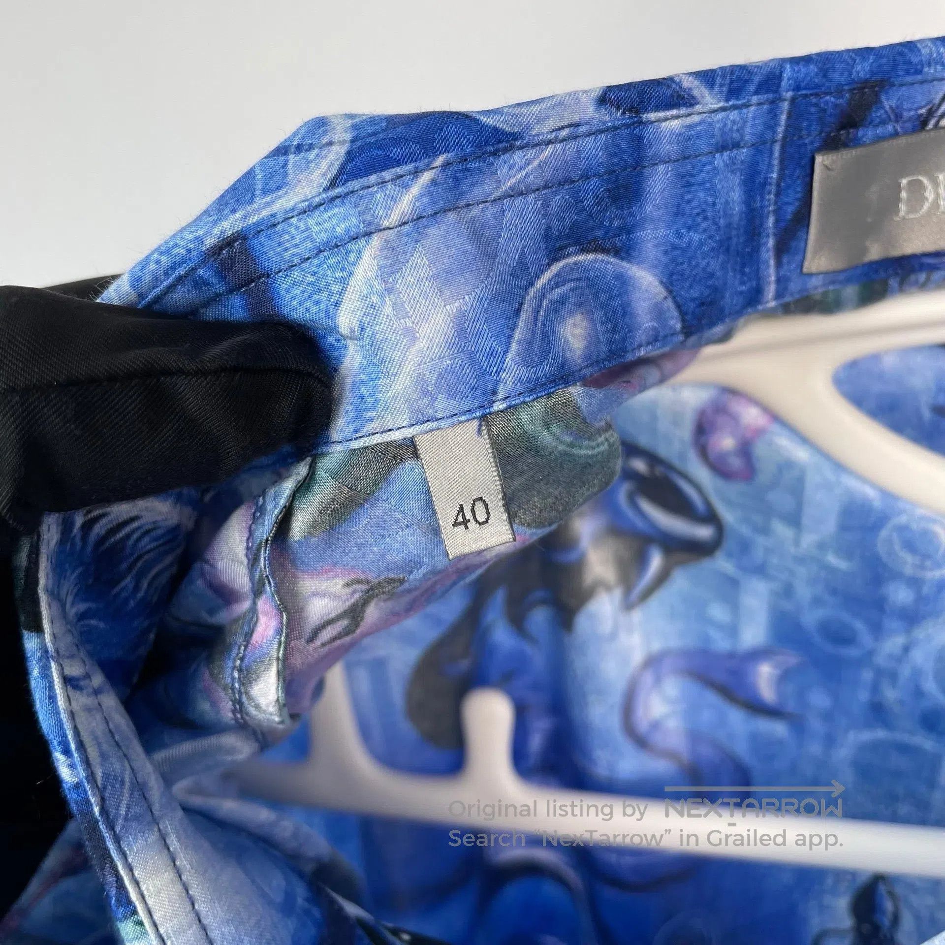 Dior Dior Underwater World Pattern Jacquard Short Sleeve Shirt| Size S / US 4 / IT 40 - 4 Thumbnail