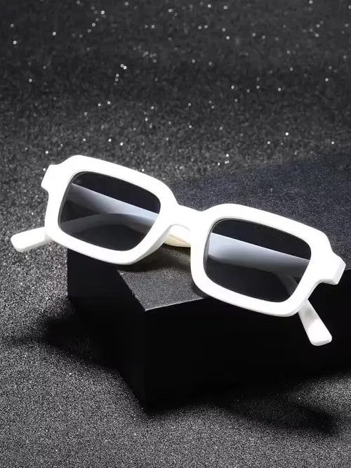 Other Retro Punk Kurt Cobain Style Sunglasses Square Frame Fashion Size ONE SIZE - 2 Thumbnail
