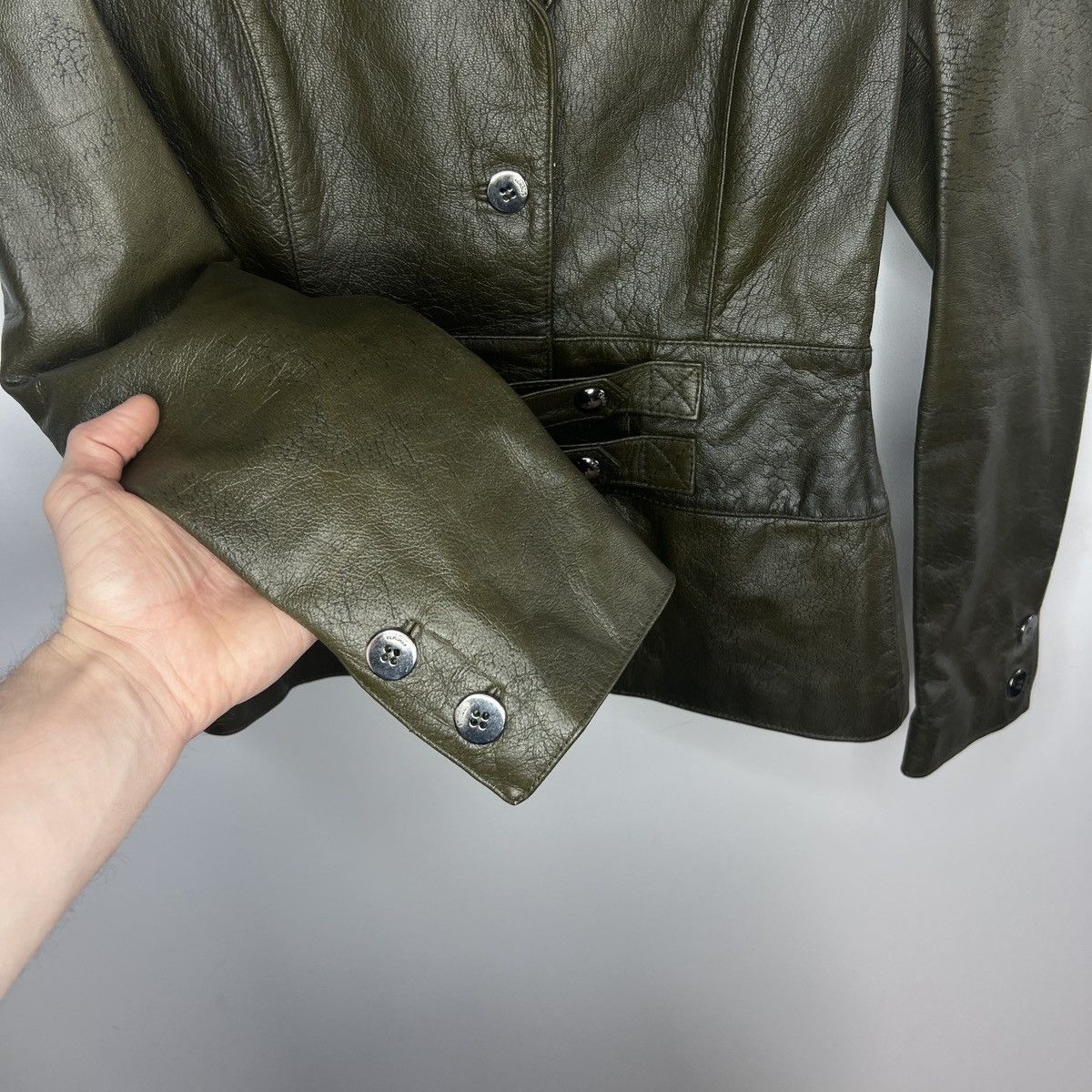 Versace Versus Versace real leather wmns jacket Size M / US 6-8 / IT 42-44 - 8 Thumbnail