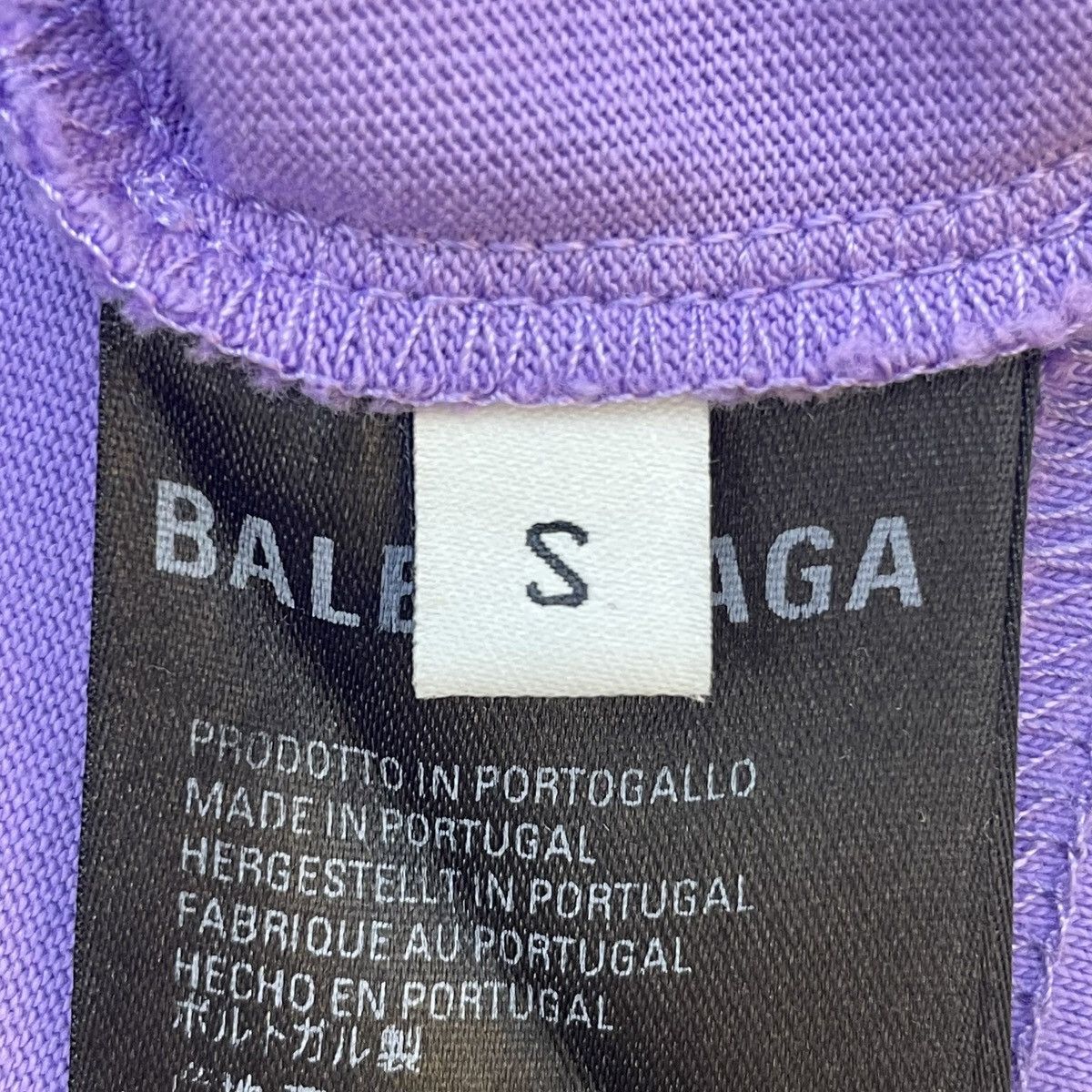 Balenciaga Balenciaga Cracked Design Regular T-shirt K26WX Size S / US 4 / IT 40 - 7 Thumbnail