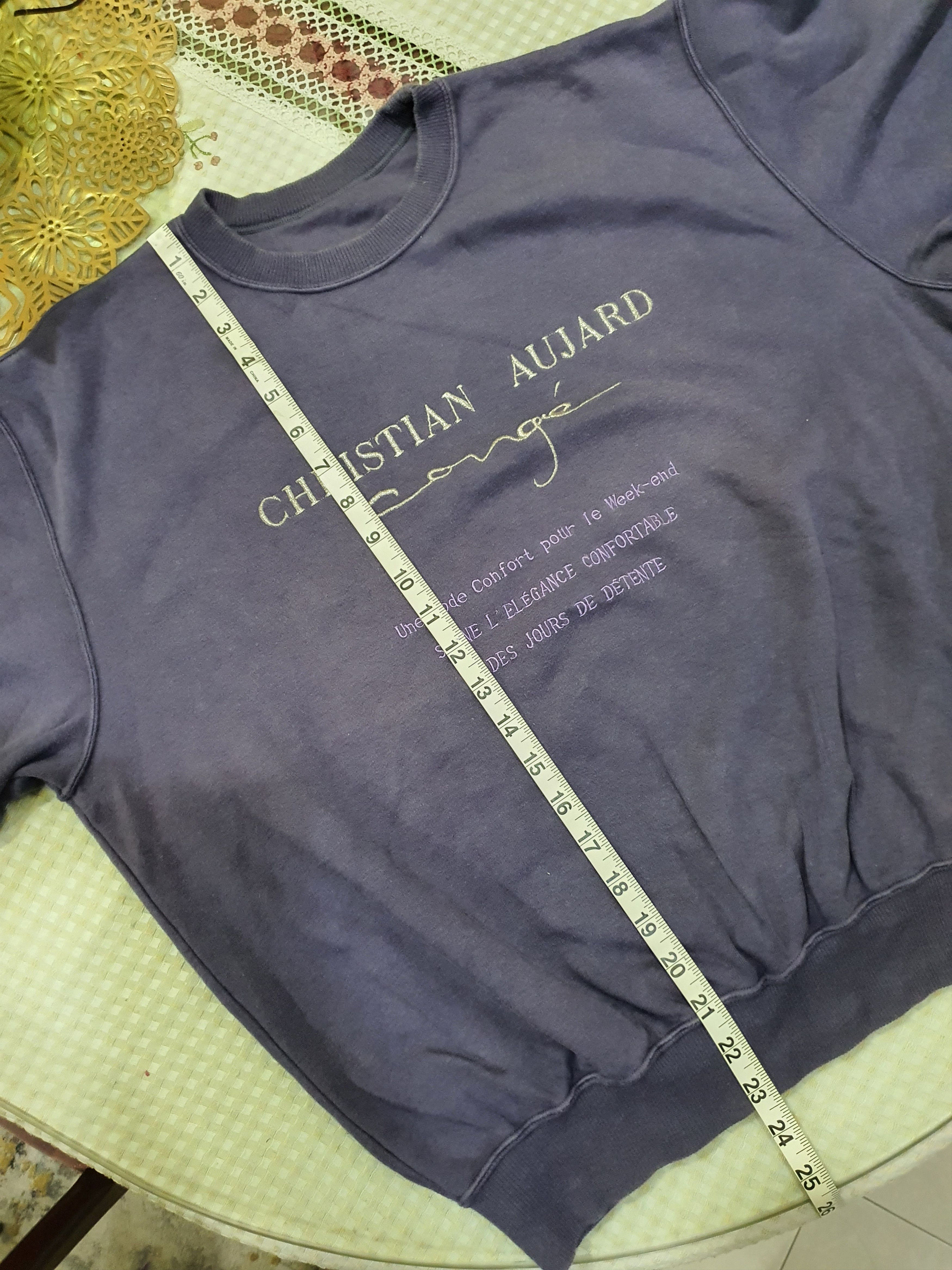 Christian Audigier vintage Christian Aujard sweatshirt Size US L / EU 52-54 / 3 - 9 Thumbnail
