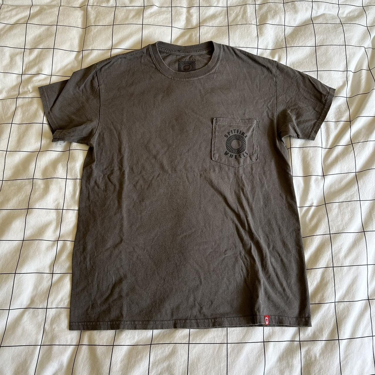 Spitfire Spitfire Wheels Charcoal pocket tee Size US M / EU 48-50 / 2 - 1 Thumbnail