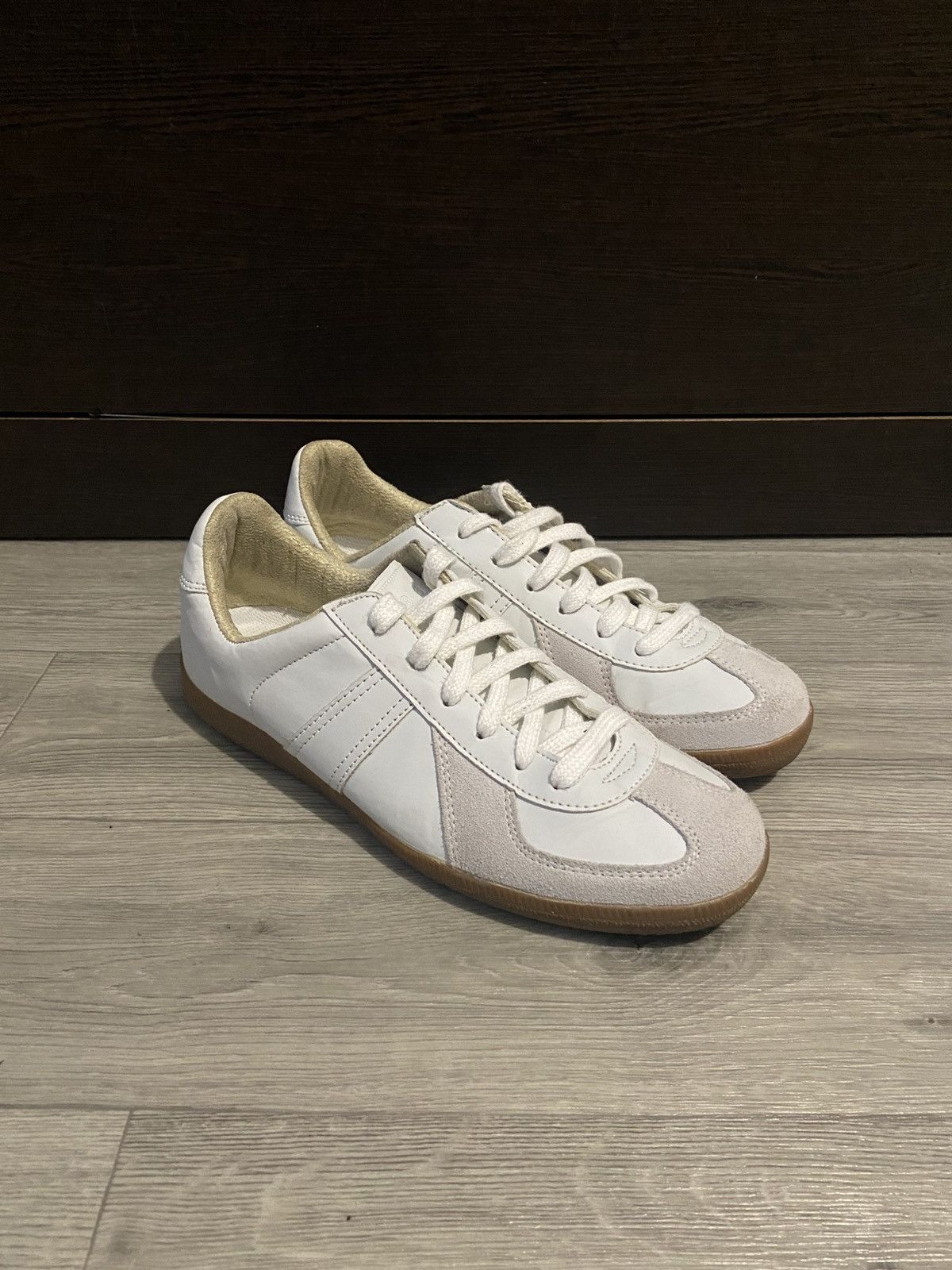 Vintage GAT BW SPORT 270 MARGIELA STYLE ARMY SNEAKERS Size US 9 / EU 42 - 1 Thumbnail