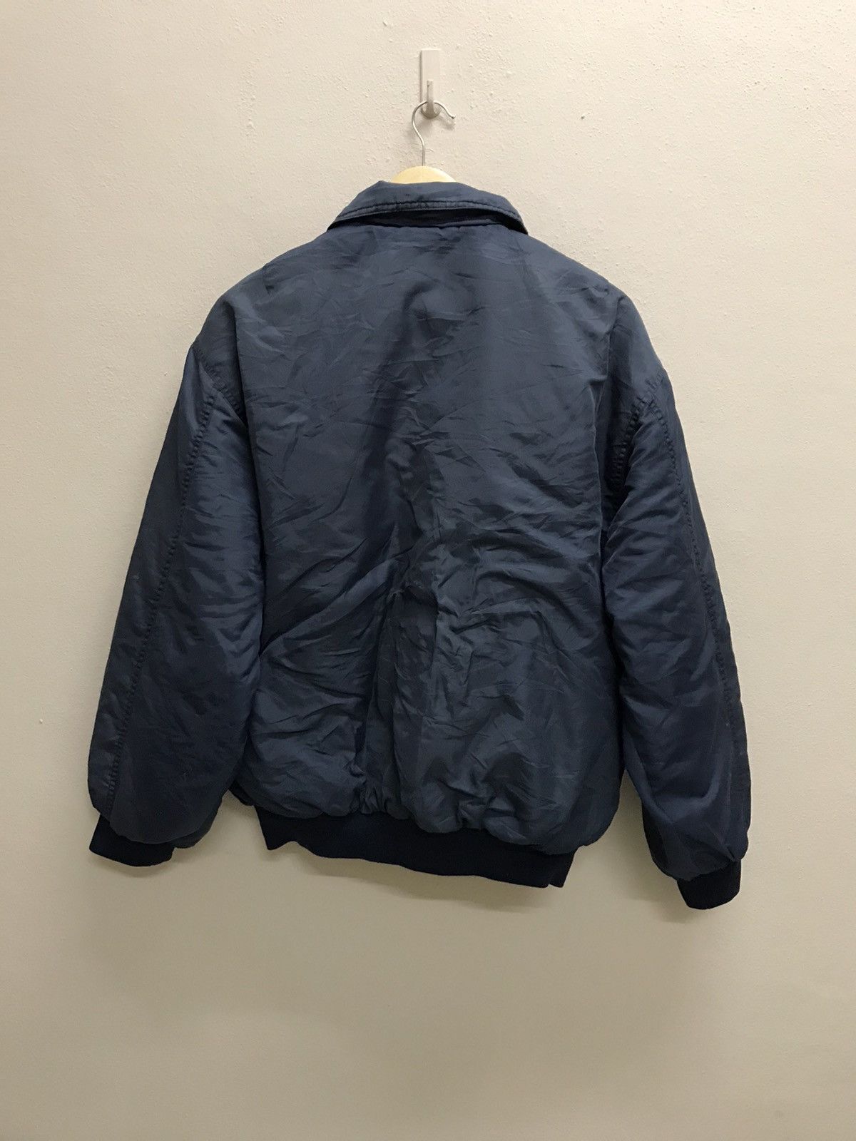 Japanese Brand Vintage Lonely Wolf Double Pocket Zipper Bomber Jacket Size US L / EU 52-54 / 3 - 5 Thumbnail