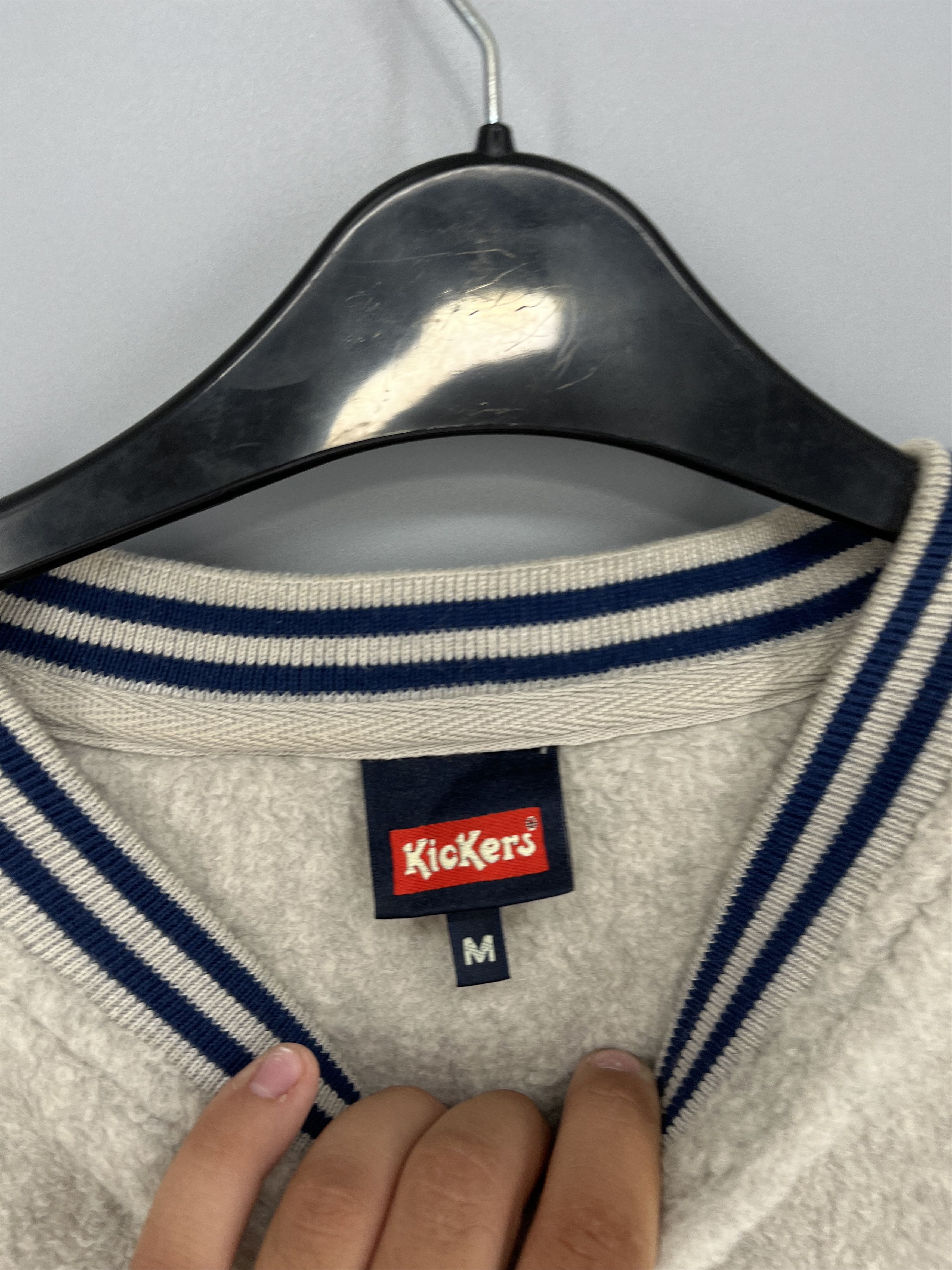 Kickers Vintage KICKERS LOGO FLEECE SWEATSHIRT SHERPA OLD 90s y2k Size US M / EU 48-50 / 2 - 9 Thumbnail