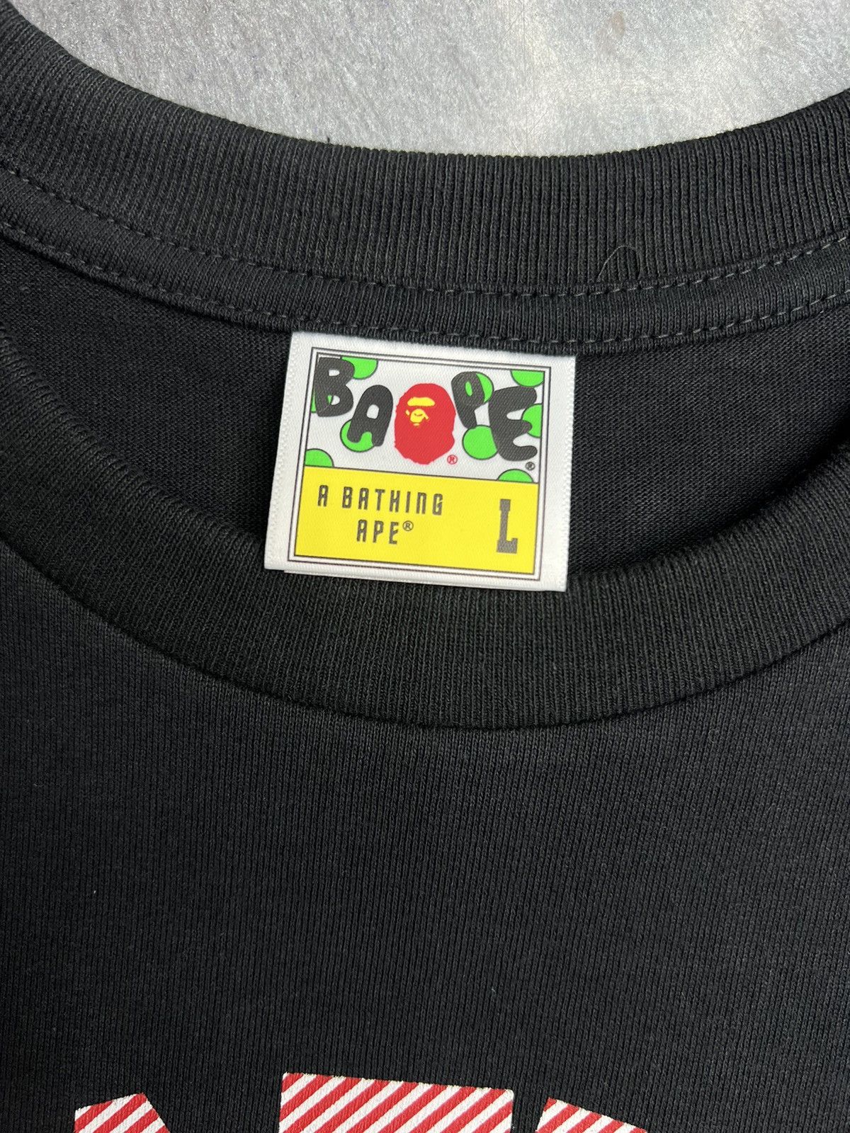 Bape Bape Present Box College T-Shirt Size US L / EU 52-54 / 3 - 3 Thumbnail