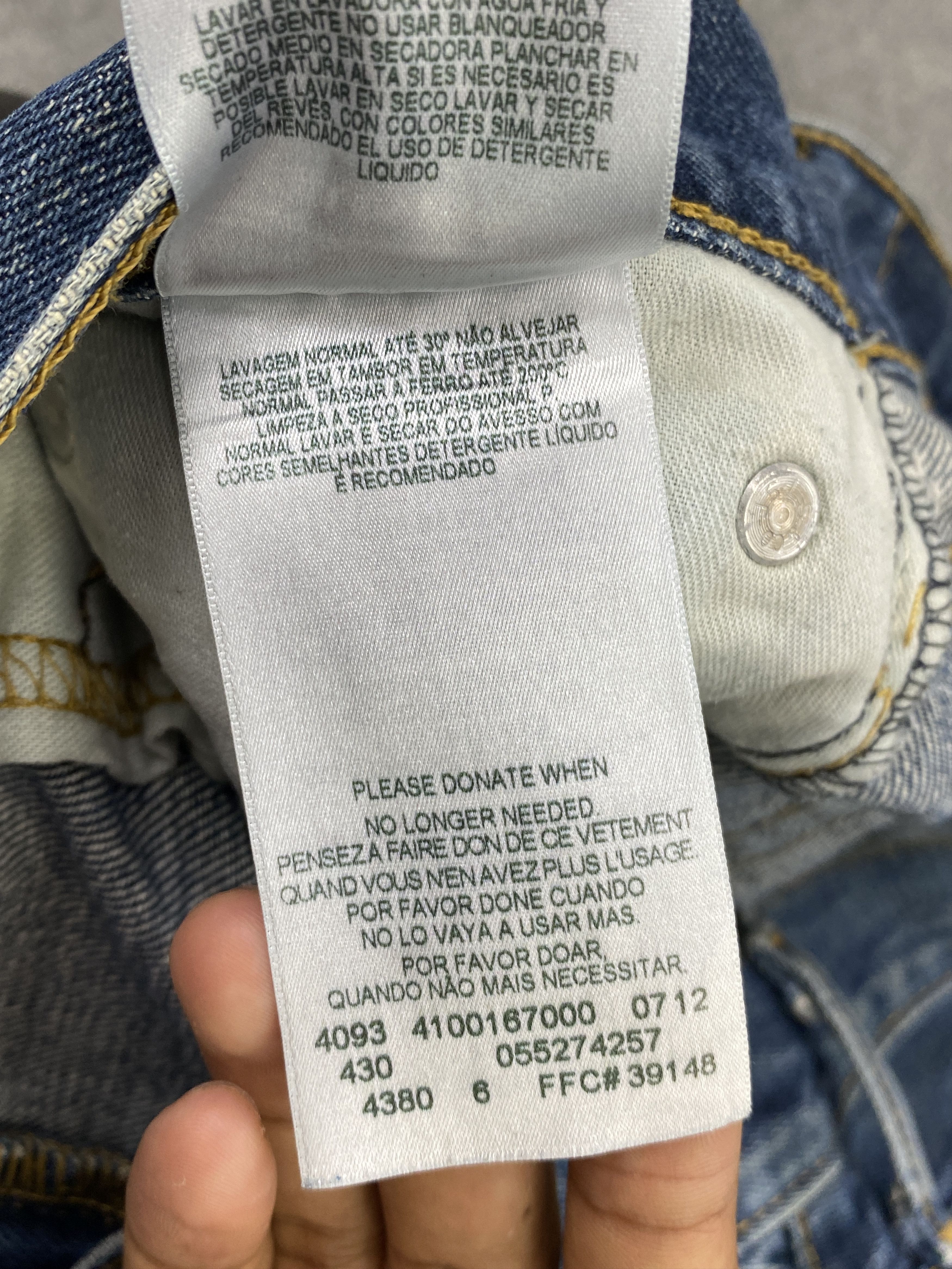 Levi's Vintage Levis 527 Bootcut Faded Blue Jeans DP2593 Size US 32 / EU 48 - 8 Thumbnail