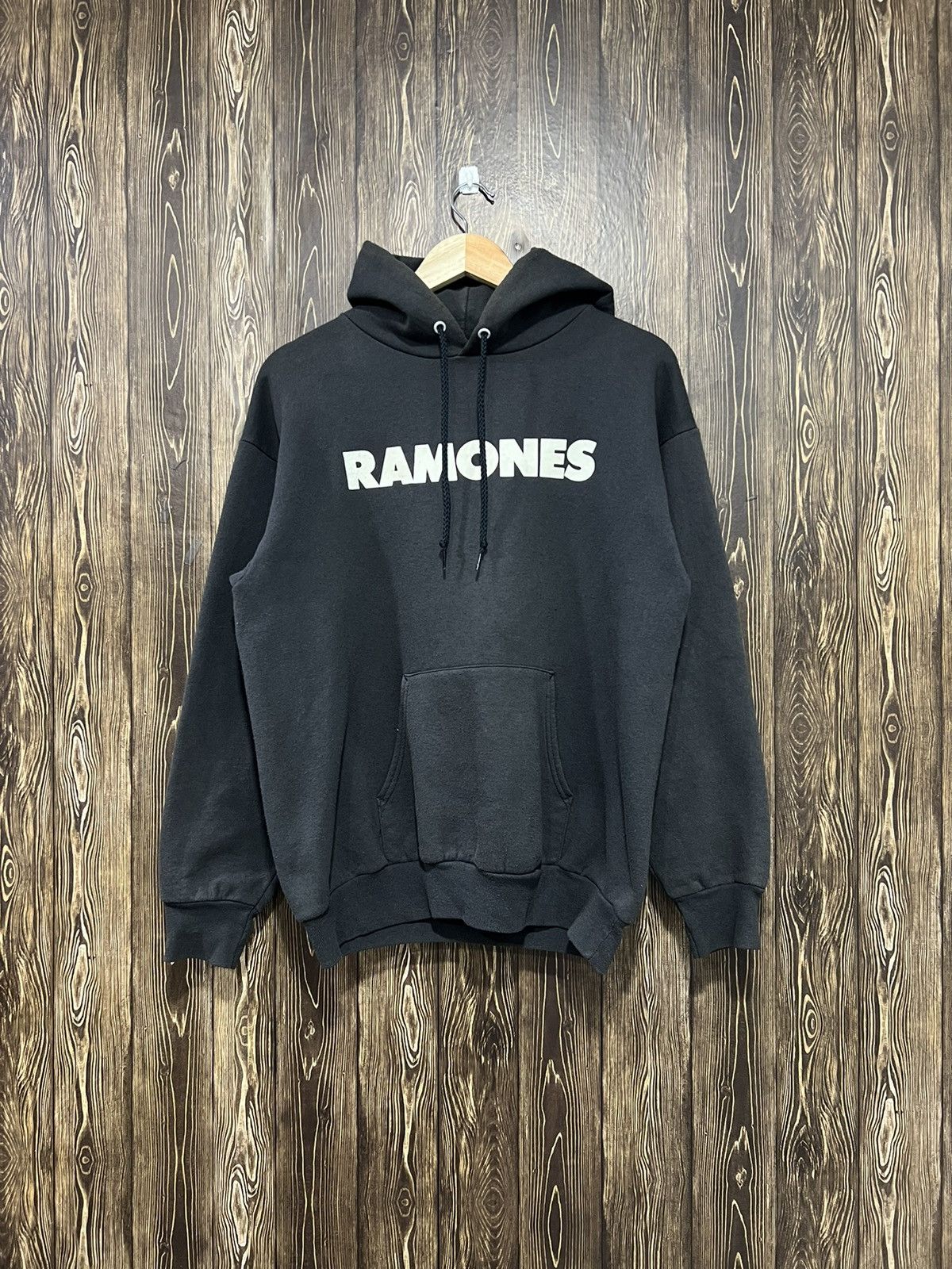 Band Tees × Vintage Vintage 90s Ramones Band Hoodies Size US M / EU 48-50 / 2 - 6 Thumbnail
