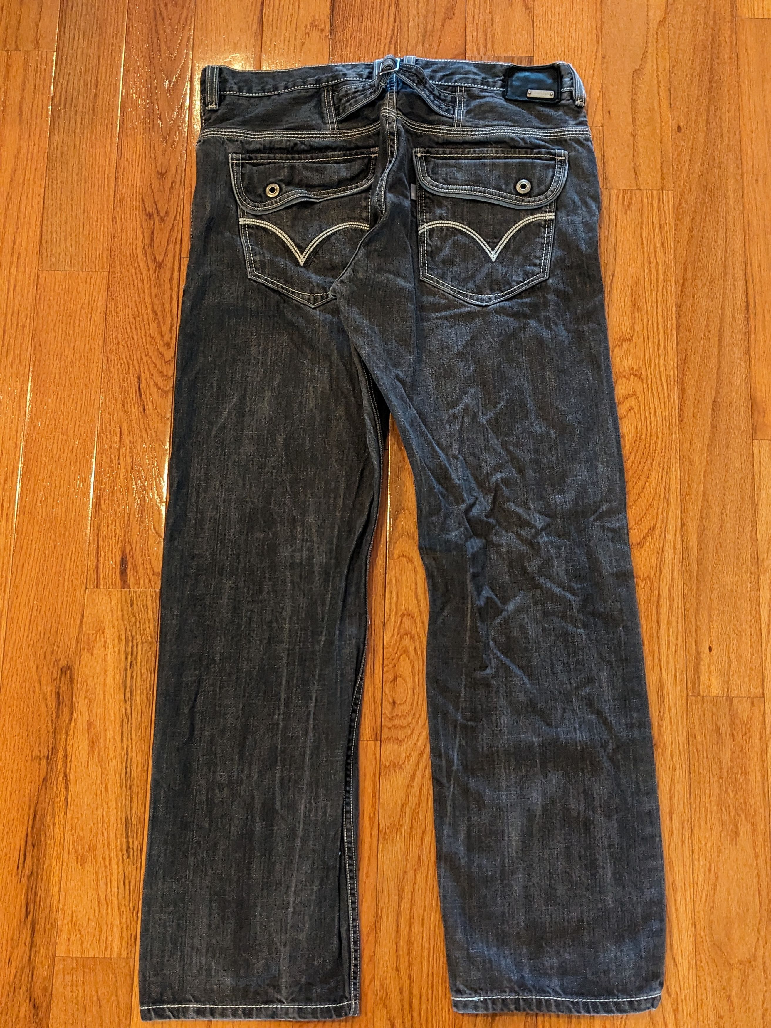 Levi's × Vintage Vintage Y2K Silver Tab 38 x 32 Gray Baggy Pants Size US 38 / EU 54 - 1 Thumbnail