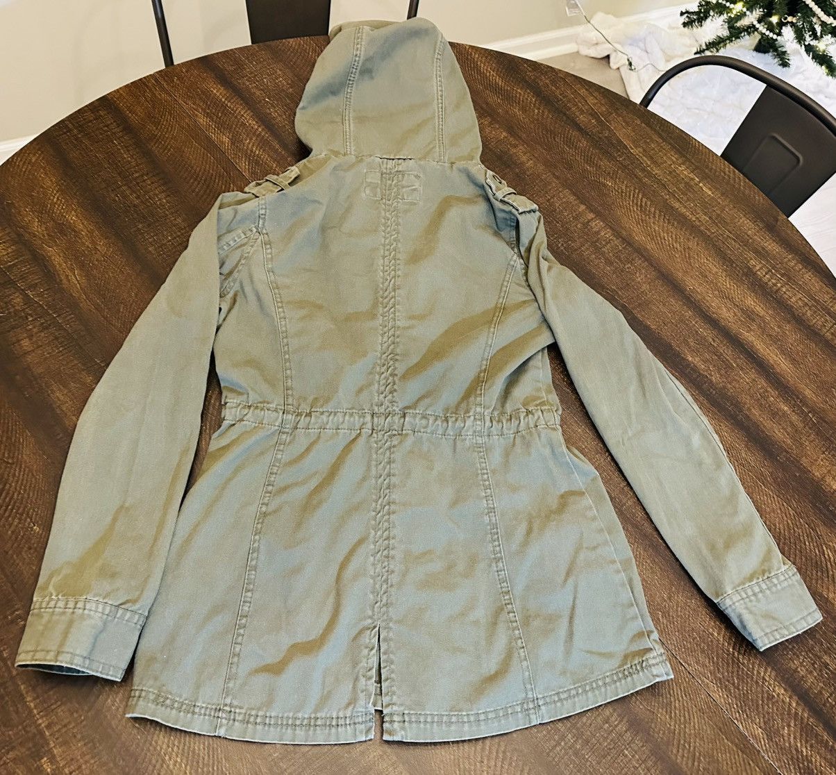 Cotton On Womens Green Cotton On Cargo Jacket Size USA 6 Size S / US 4 / IT 40 - 6 Thumbnail