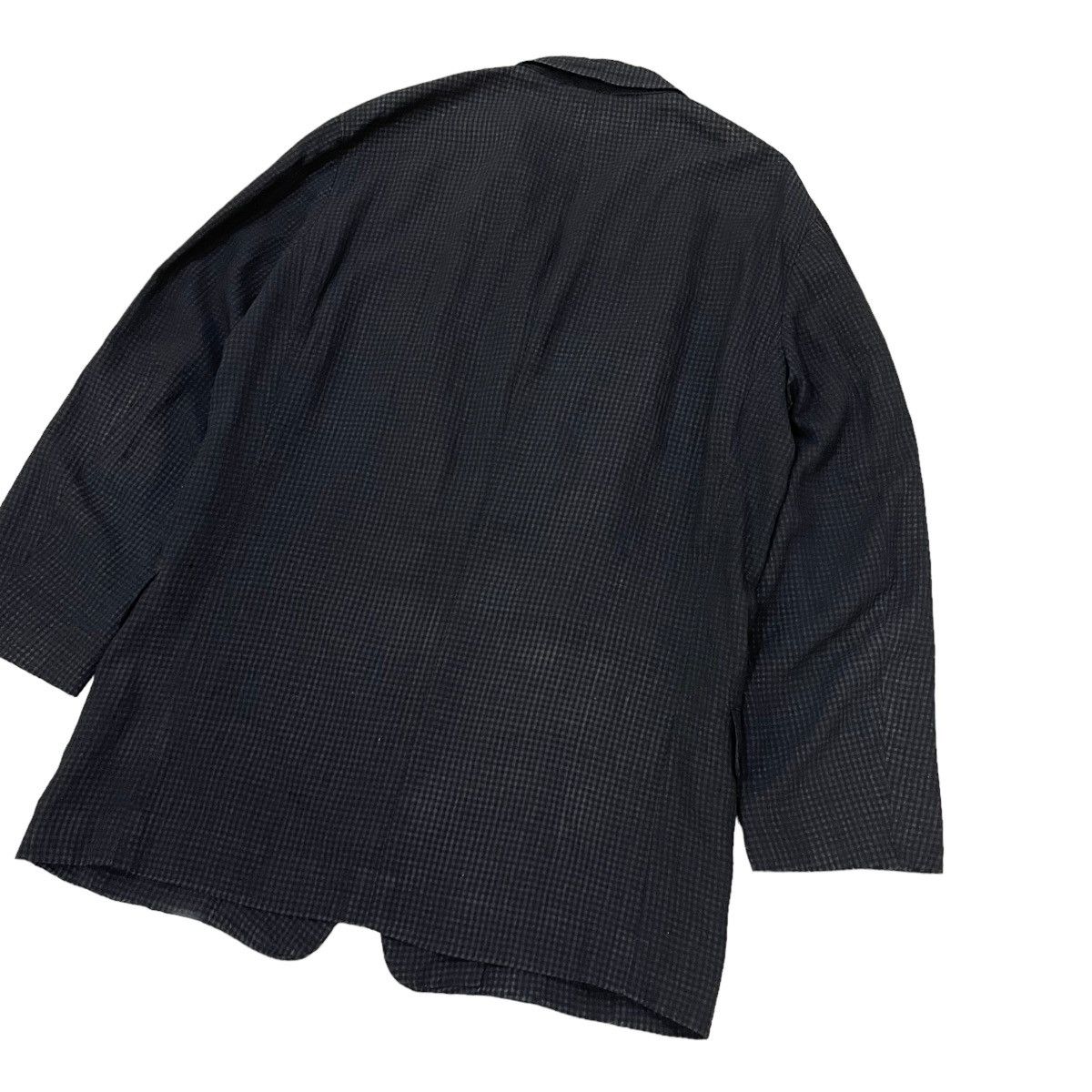 Issey Miyake 🔥Vintage Issey Miyake Men Gingham Button Jacket Size US L / EU 52-54 / 3 - 11 Thumbnail