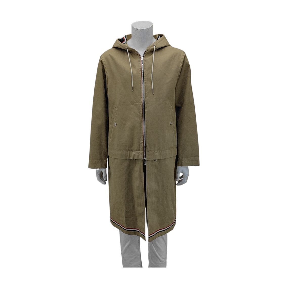 Thom Browne Thom Browne Tricolor Stripe Hooded Parka Size 3 Size US L / EU 52-54 / 3 - 1 Thumbnail