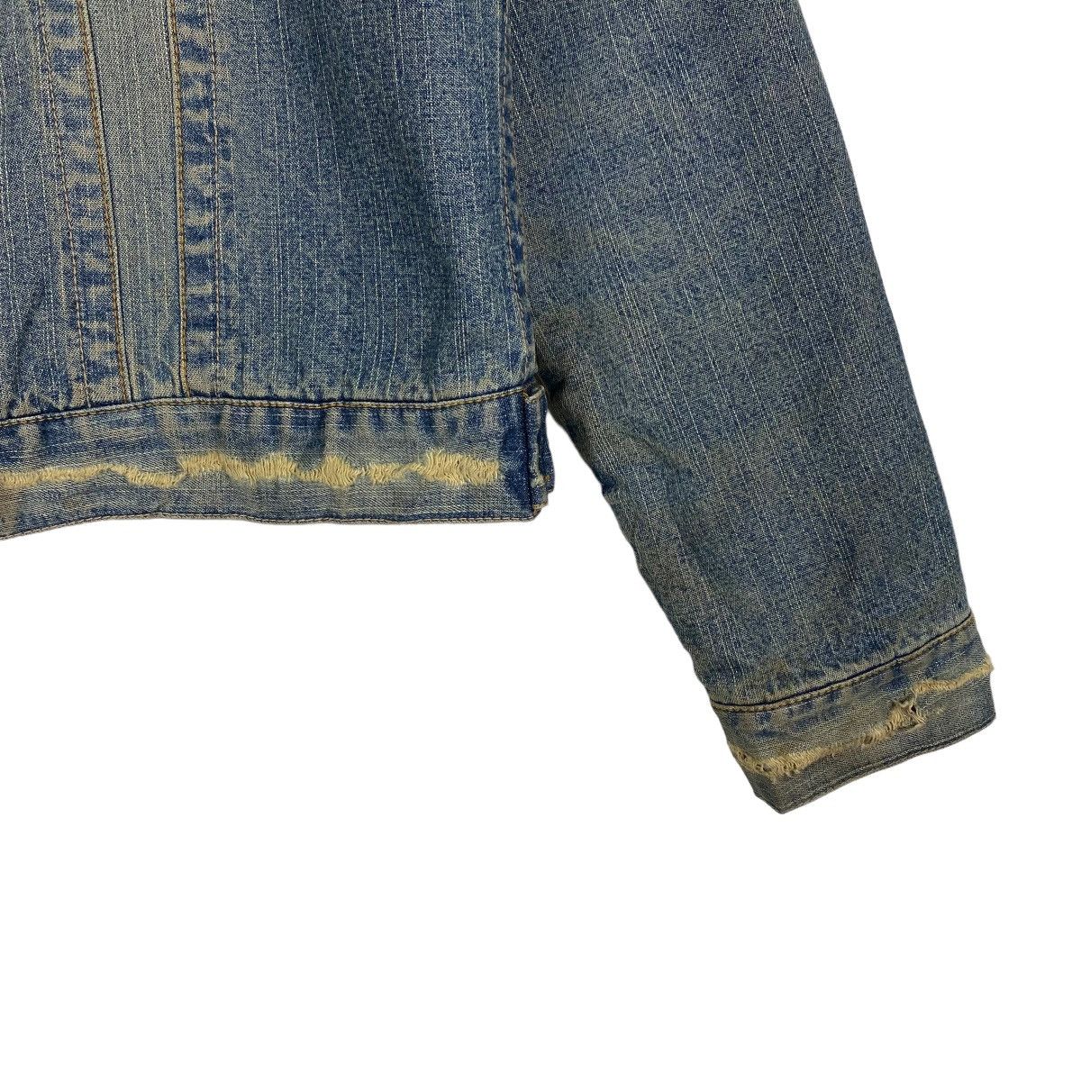 Japanese Brand Denim JK Style Distressed Denim Jacket Size US M / EU 48-50 / 2 - 8 Thumbnail