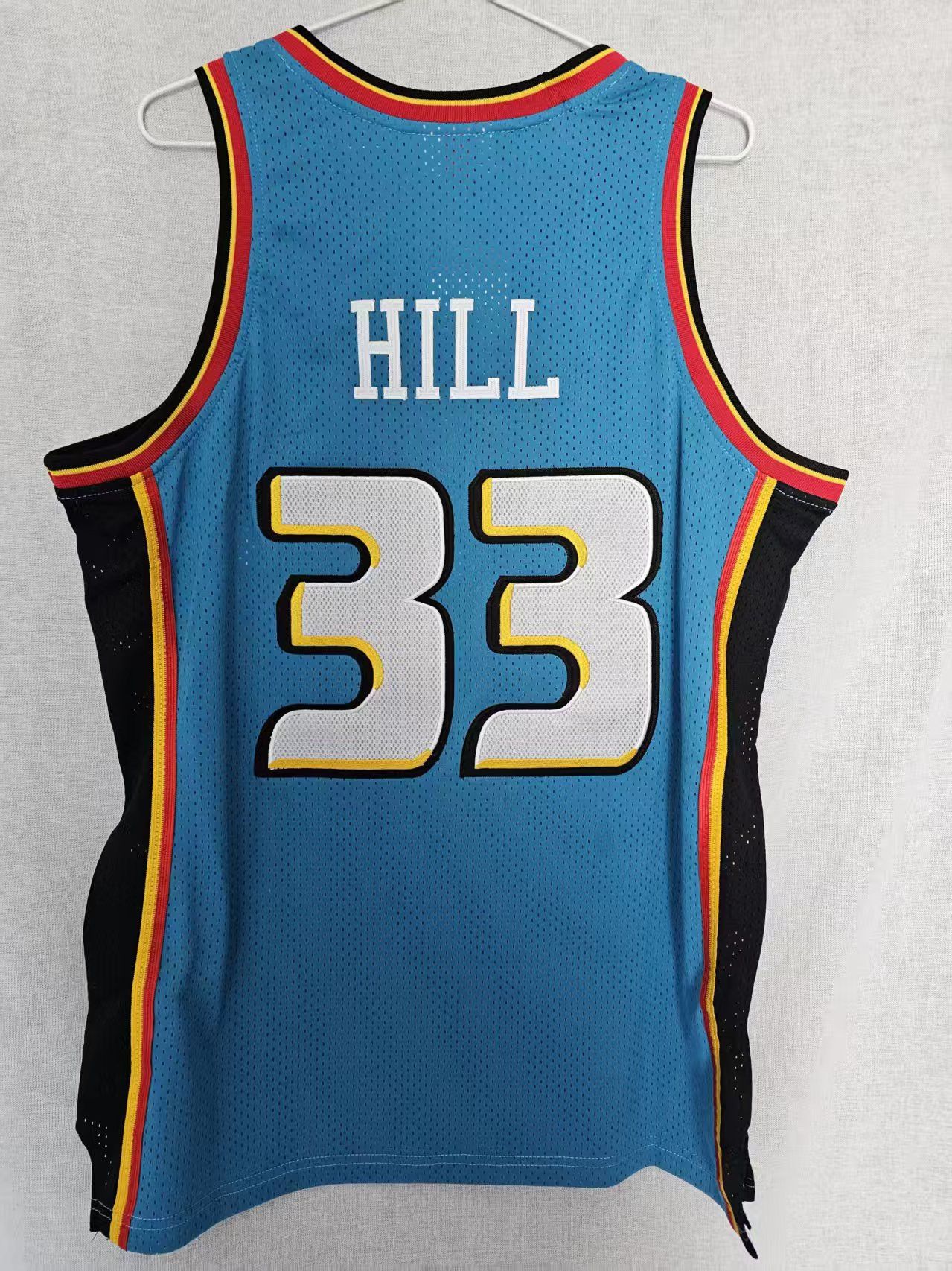 NBA Detroit Pistons 33 Grant Hill Jersey XXL Size US XXL / EU 58 / 5 - 2 Thumbnail