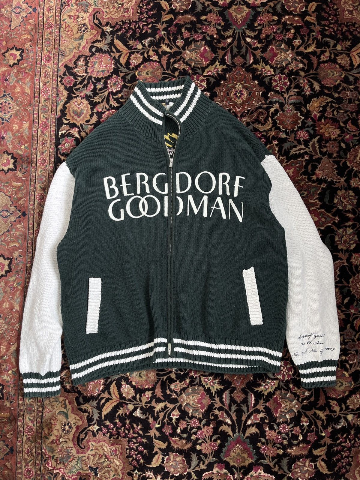 Bergdorf Goodman × Kith Kith Bergdorf Goodman Wool Coaches Jacket Size US XL / EU 56 / 4 - 1 Thumbnail