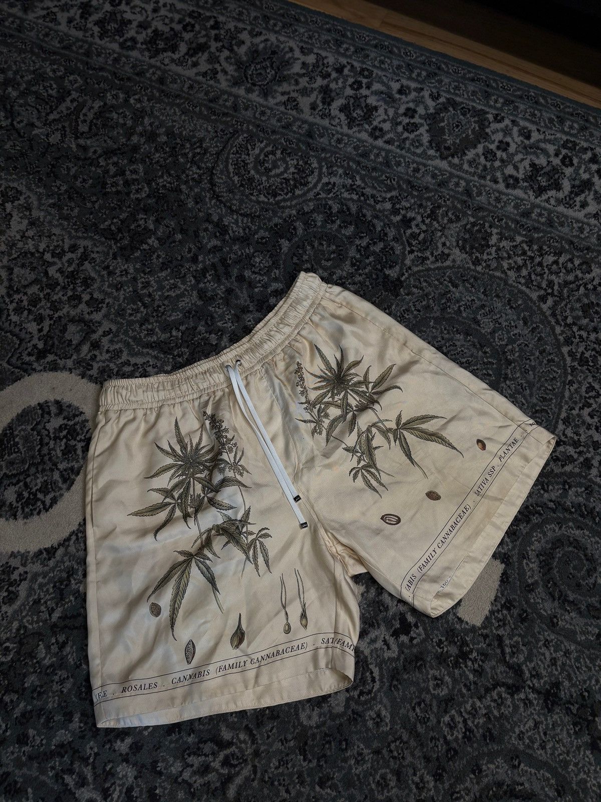 Amiri Amiri Silk Floral Shorts Size XL Size US 36 / EU 52 - 1 Thumbnail