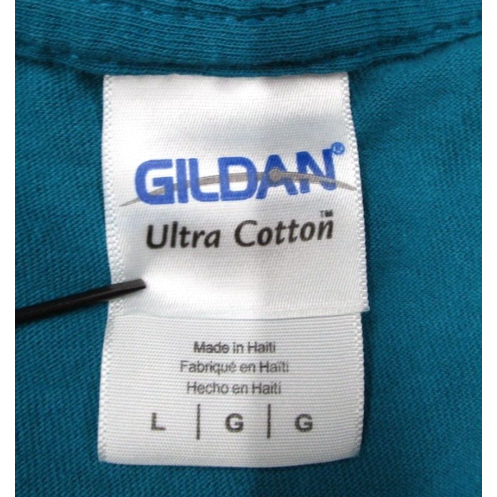 Gildan VINTAGE Hawaii Men L Gildan Tee Short Sleeve Blue Sea Turtles Maui Y2K Hawaiian Graphic Print 90s Retro Size US L / EU 52-54 / 3 - 3 Thumbnail