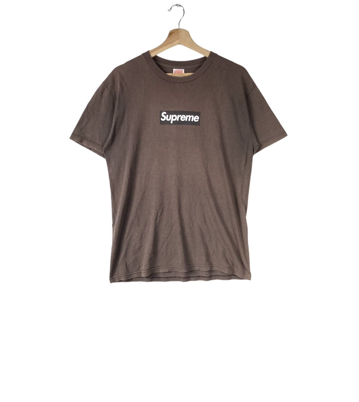 Supreme Brown Box Logo Tee | Grailed