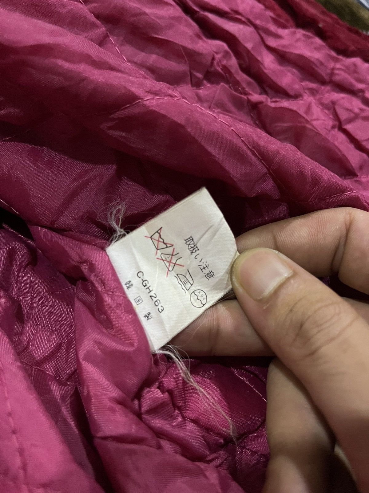 Japanese Brand 🇯🇵 VINTAGE DRAGON TOUR SUKAJAN JAPAN RED VELVET BOMBER JACKET Size US L / EU 52-54 / 3 - 12 Thumbnail