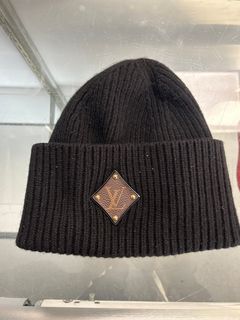 Louis Vuitton Blue Fade Cashmere Knitted Beanie LV Scully Hat Very