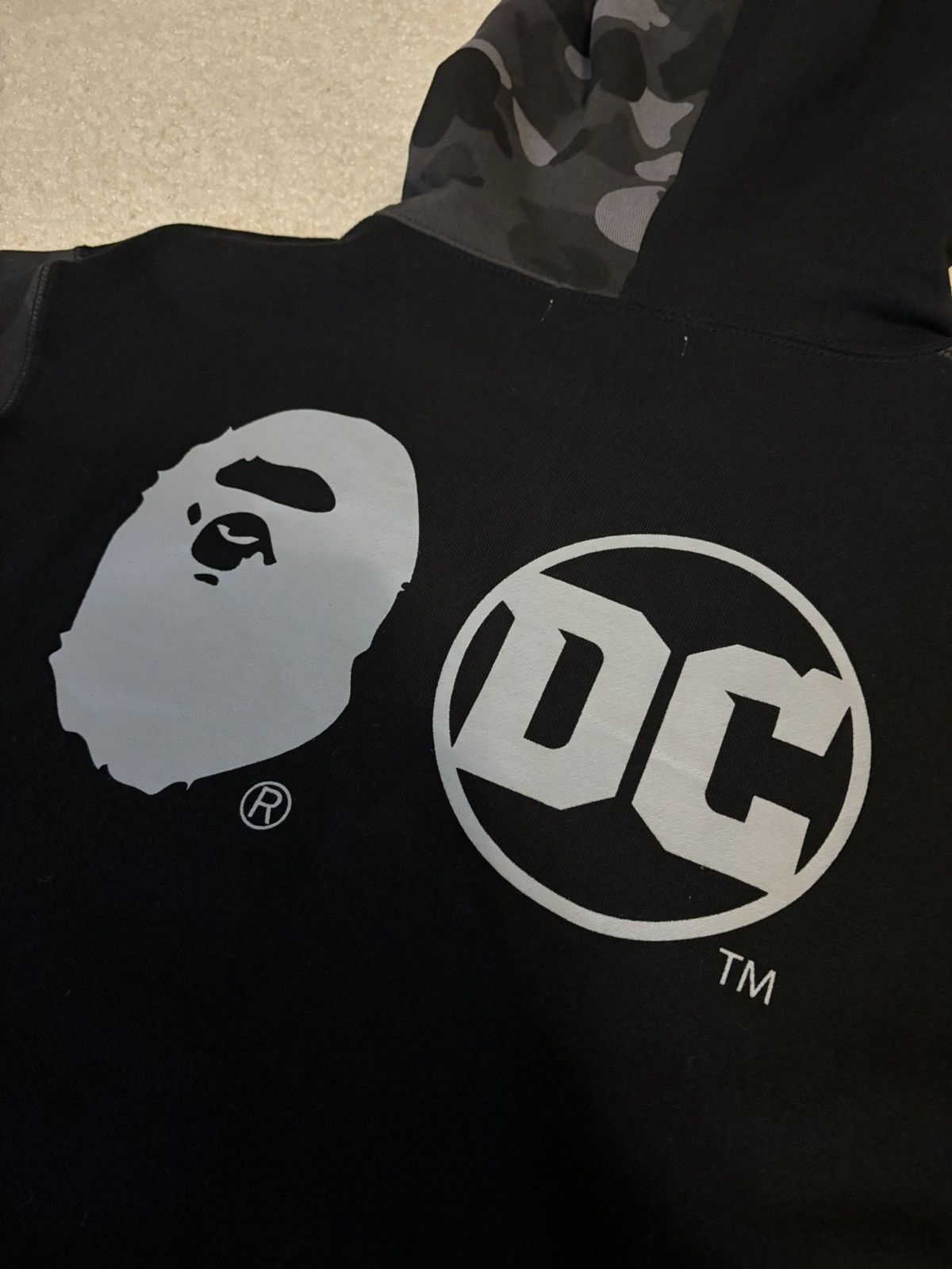 Bape × DC Comics Bape DC Batman Full Zip Hoodie Black Size US XL / EU 56 / 4 - 11 Thumbnail