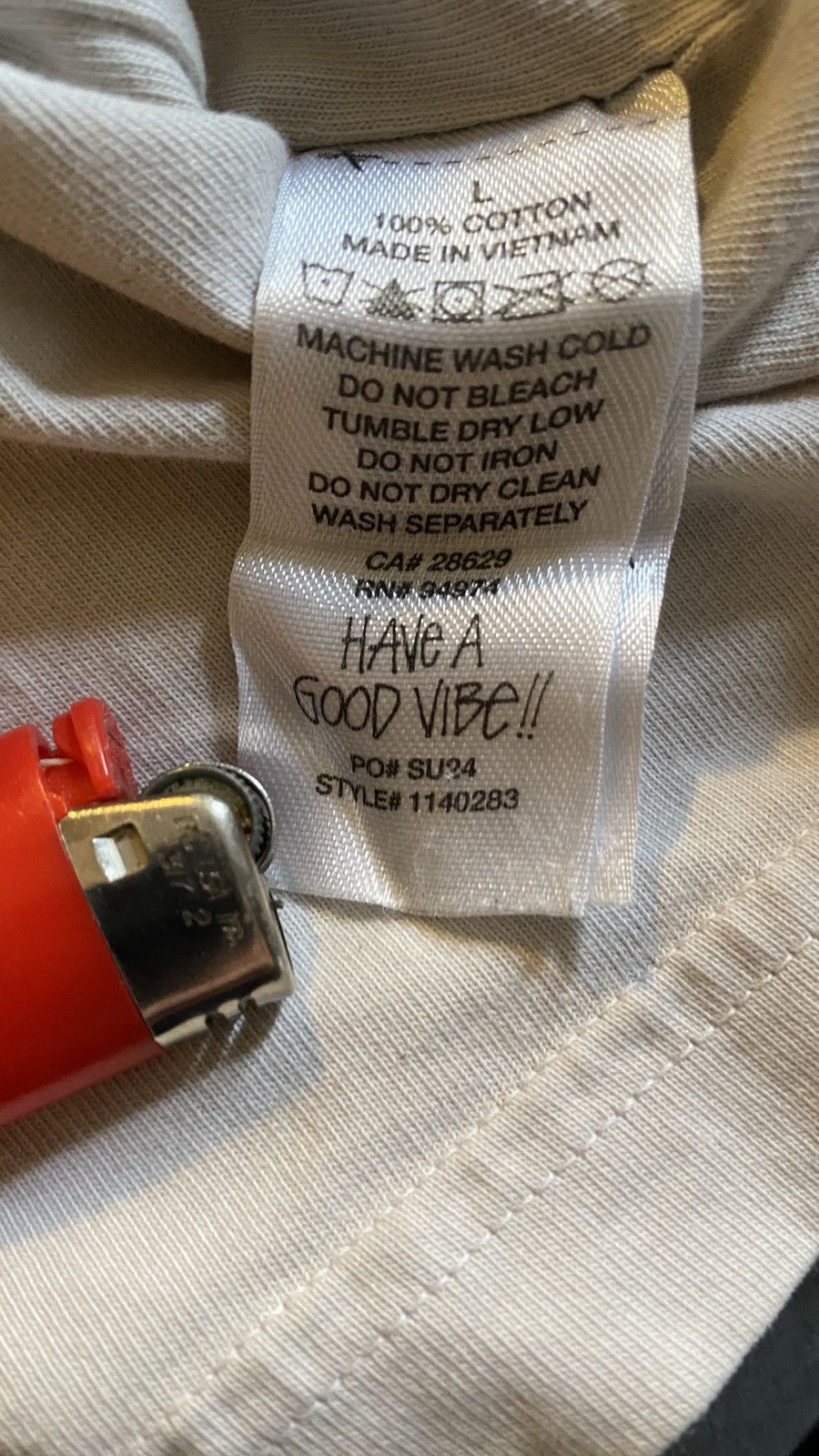 Stussy Stussy Inside Out Tee Size US L / EU 52-54 / 3 - 4 Thumbnail