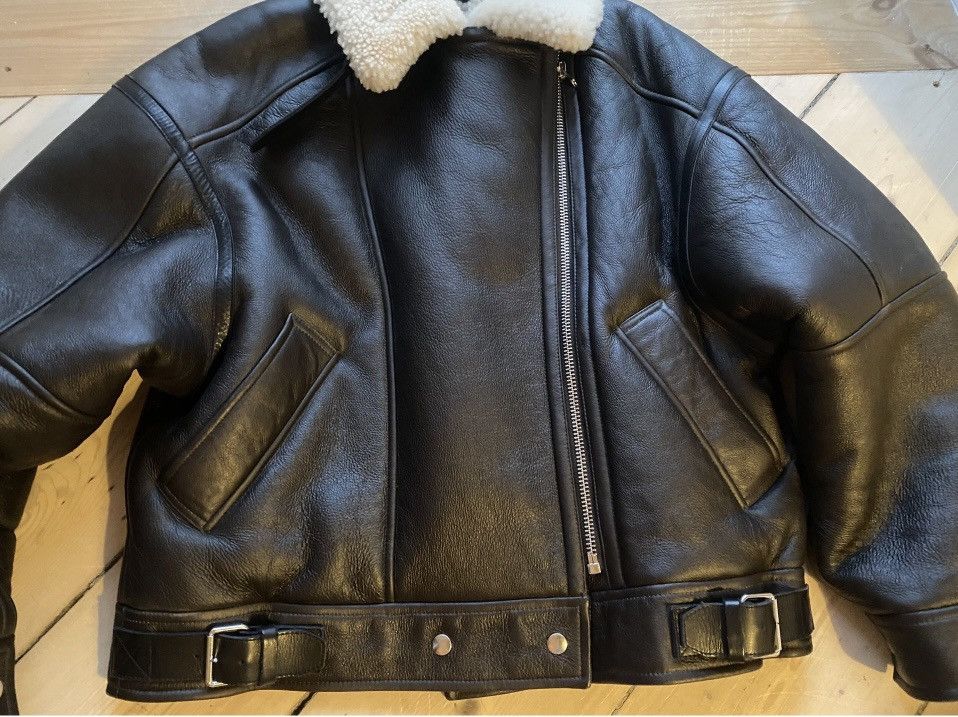 Acne Studios Acne Studios Shearling Leather Jacket Size US M / EU 48-50 / 2 - 3 Thumbnail