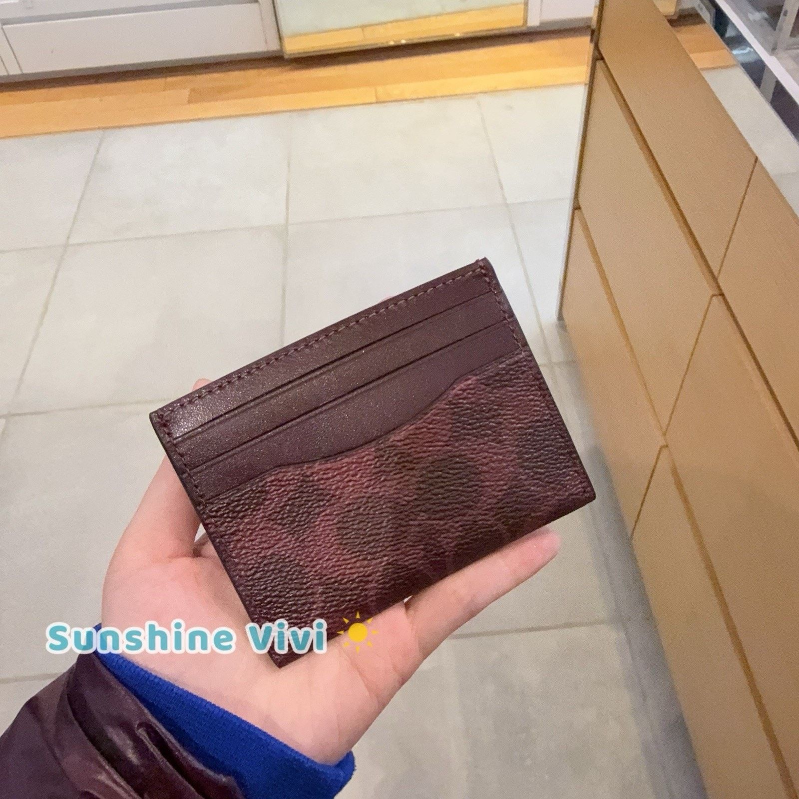 Coach NWT Coach Slim Id Card Case CW366 BLACK CURRANT Size ONE SIZE - 1 Thumbnail