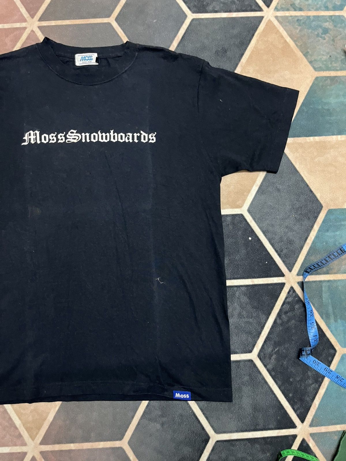 Moss 💥Vintage MOSS SNOWBOARDS cross tee Size US L / EU 52-54 / 3 - 4 Thumbnail
