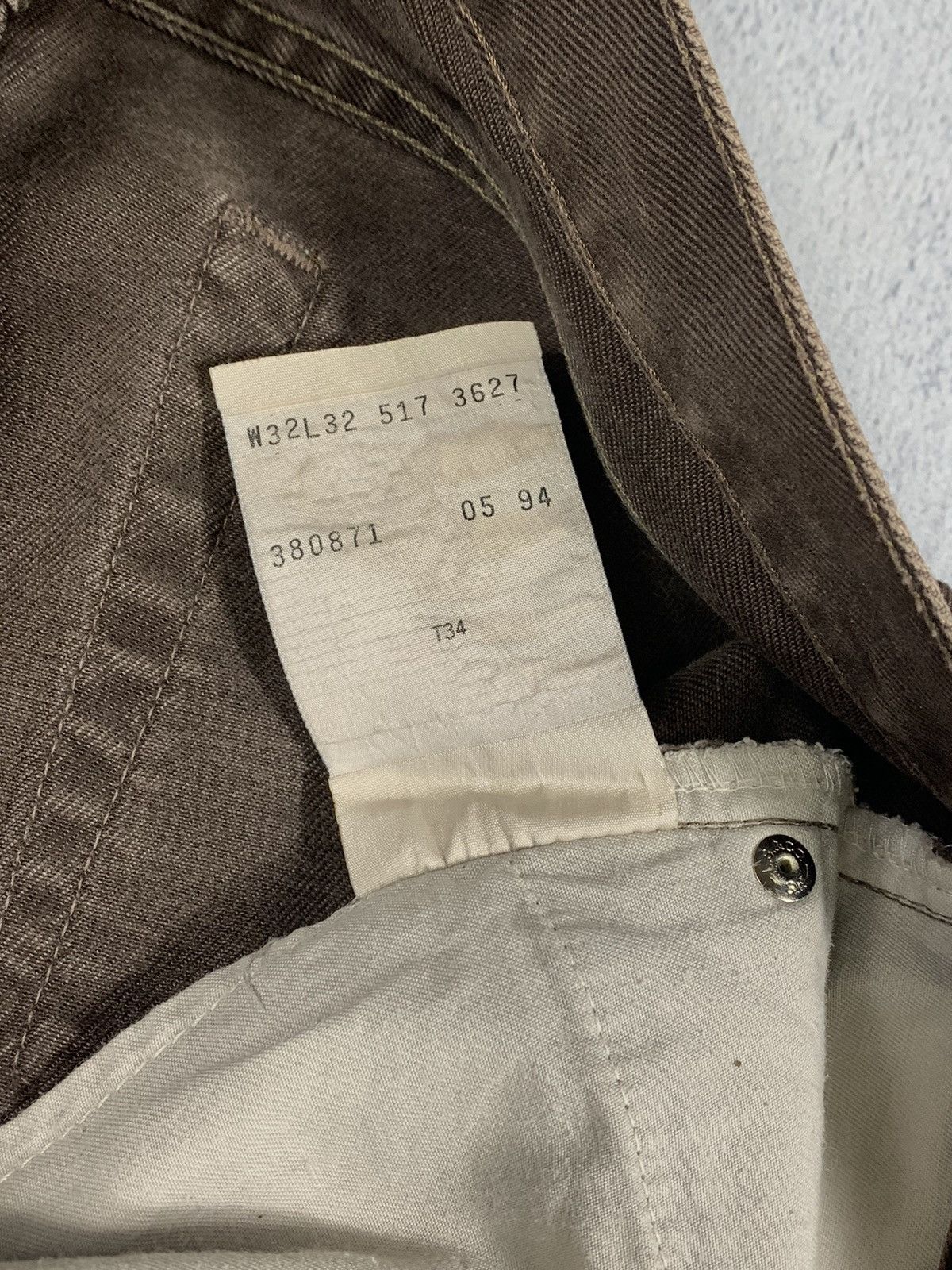 Levi's × Vintage Vintage 90s Levi’s 517 jeans streetwear style size 32x32 Size US 32 / EU 48 - 9 Thumbnail