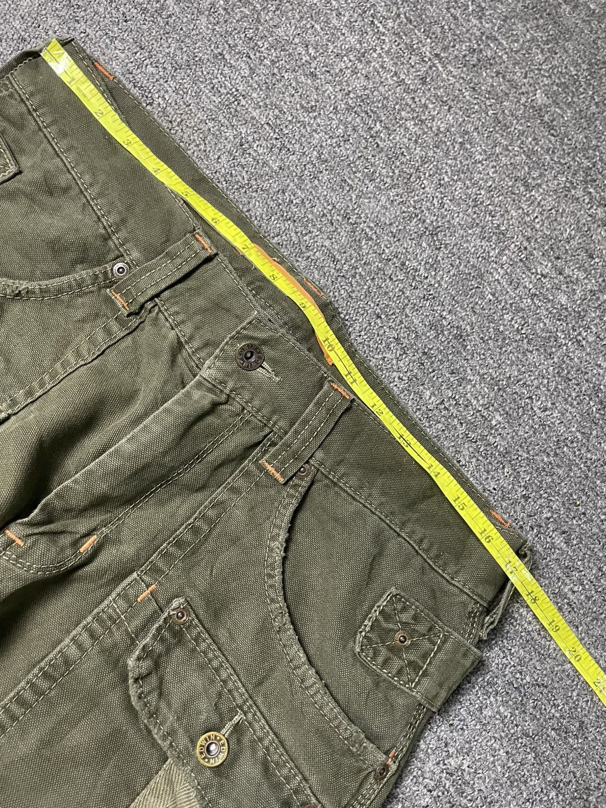 Edwin × Japanese Brand × Vintage Vintage EDWIN Bondage Cargo Pants (95) Size US 34 / EU 50 - 5 Thumbnail