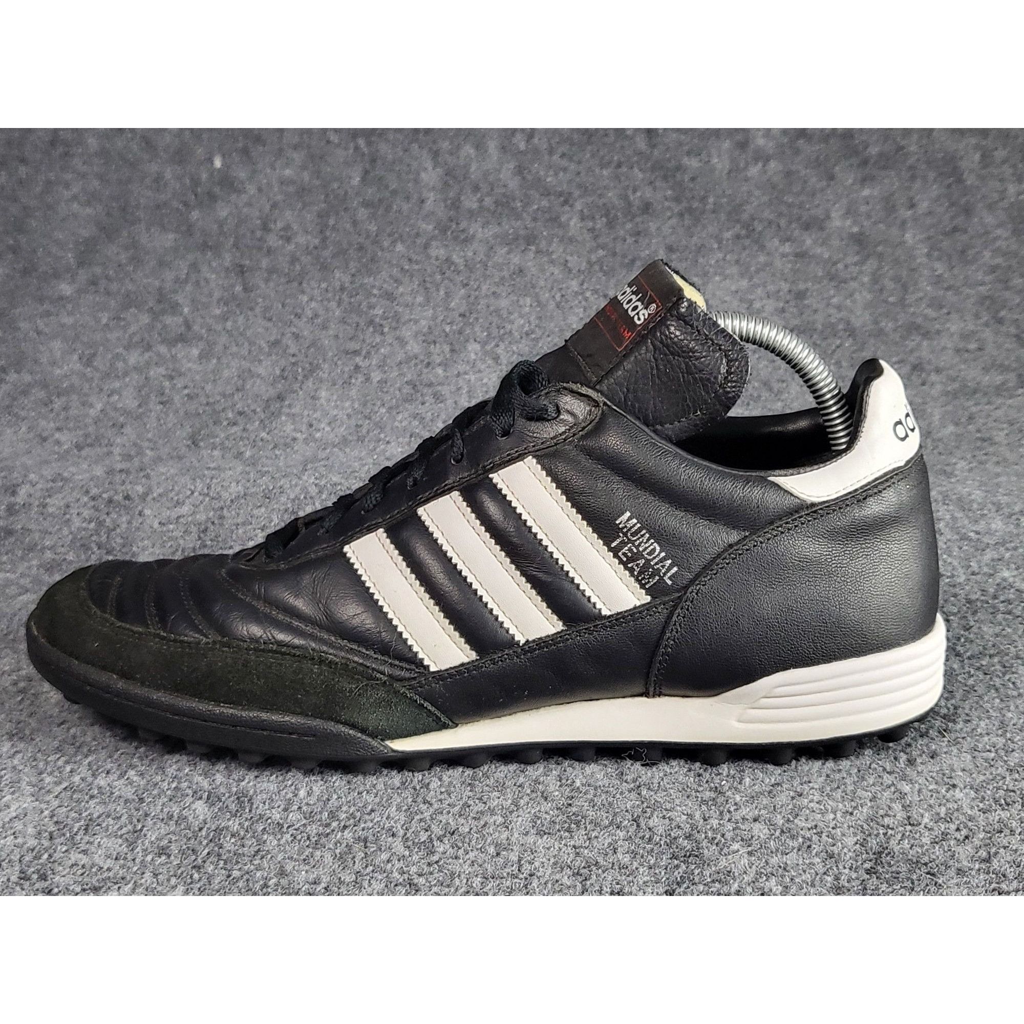 adidas gazelle silver green womens adidas Mundial Team Turf Soccer Shoes Black/White / 9