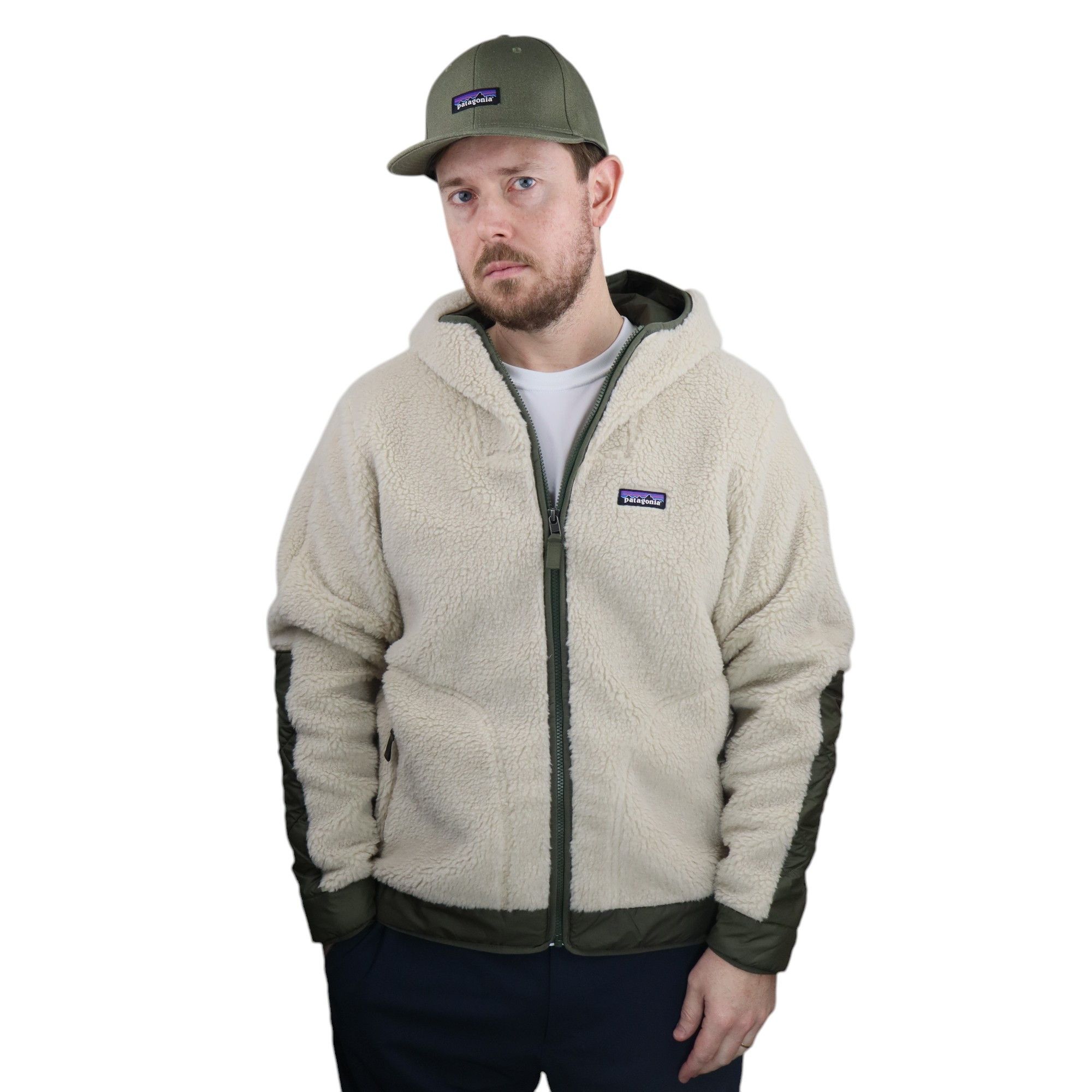 Arc'teryx × Patagonia Y2K Patagonia Rhythm Deep Pile Retro X Fleece Hoody Jacket Size US M / EU 48-50 / 2 - 2 Thumbnail