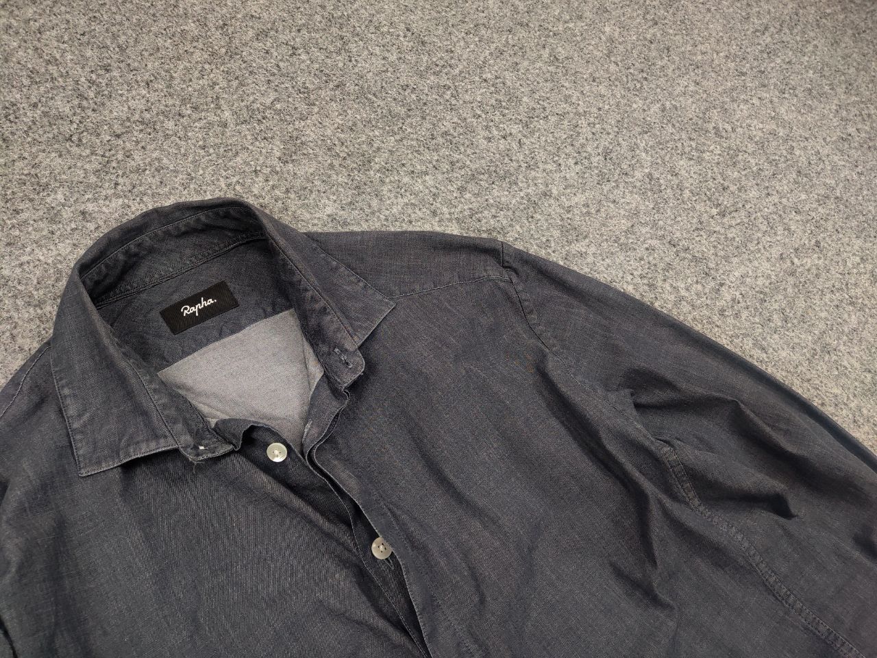 Rapha Rapha Cycling Design Long sleeve Tech shirt Dark Gray canvas Size US M / EU 48-50 / 2 - 7 Thumbnail