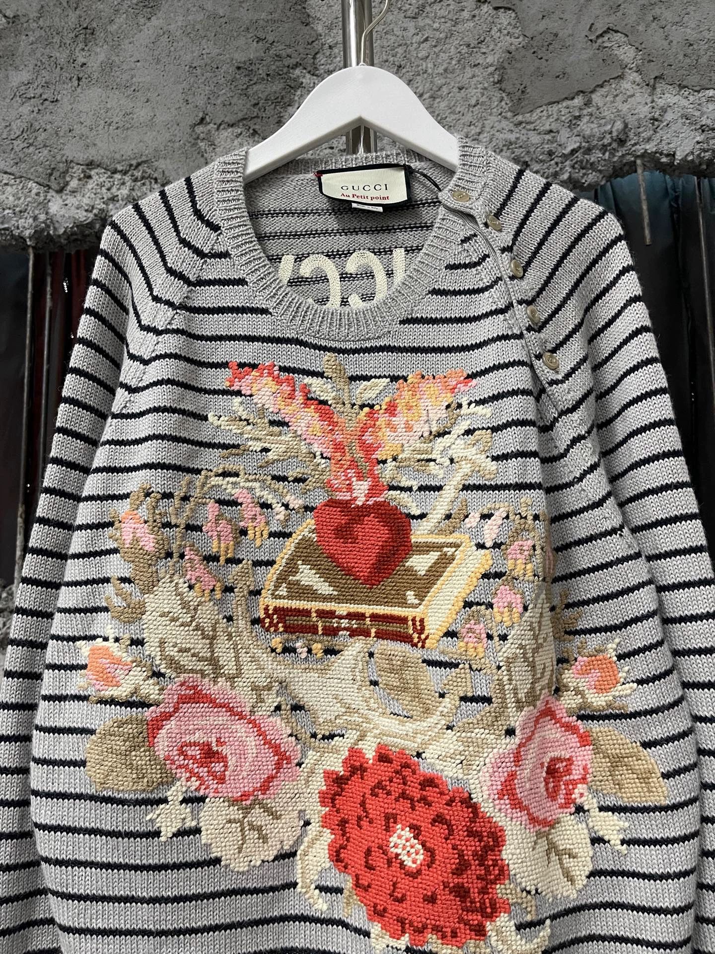 Gucci Gucci Striped Sweater M New Size M / US 6-8 / IT 42-44 - 3 Thumbnail