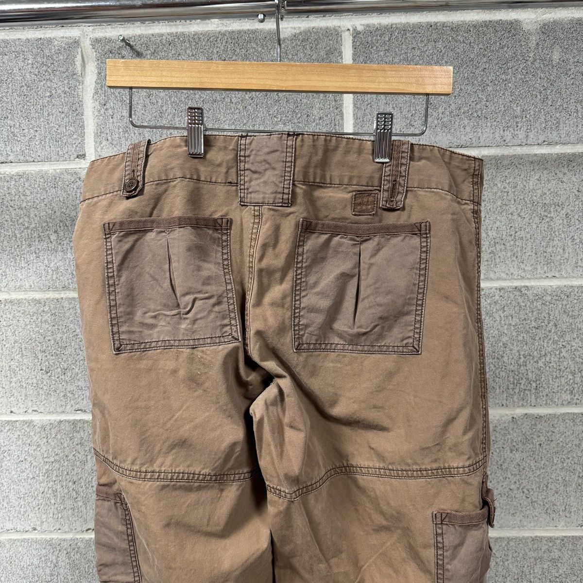Vintage Vintage Abercrombie & Fitch Cargo Pants ERD Grunge Raimundo Size 34" / US 12 / IT 48 - 9 Thumbnail