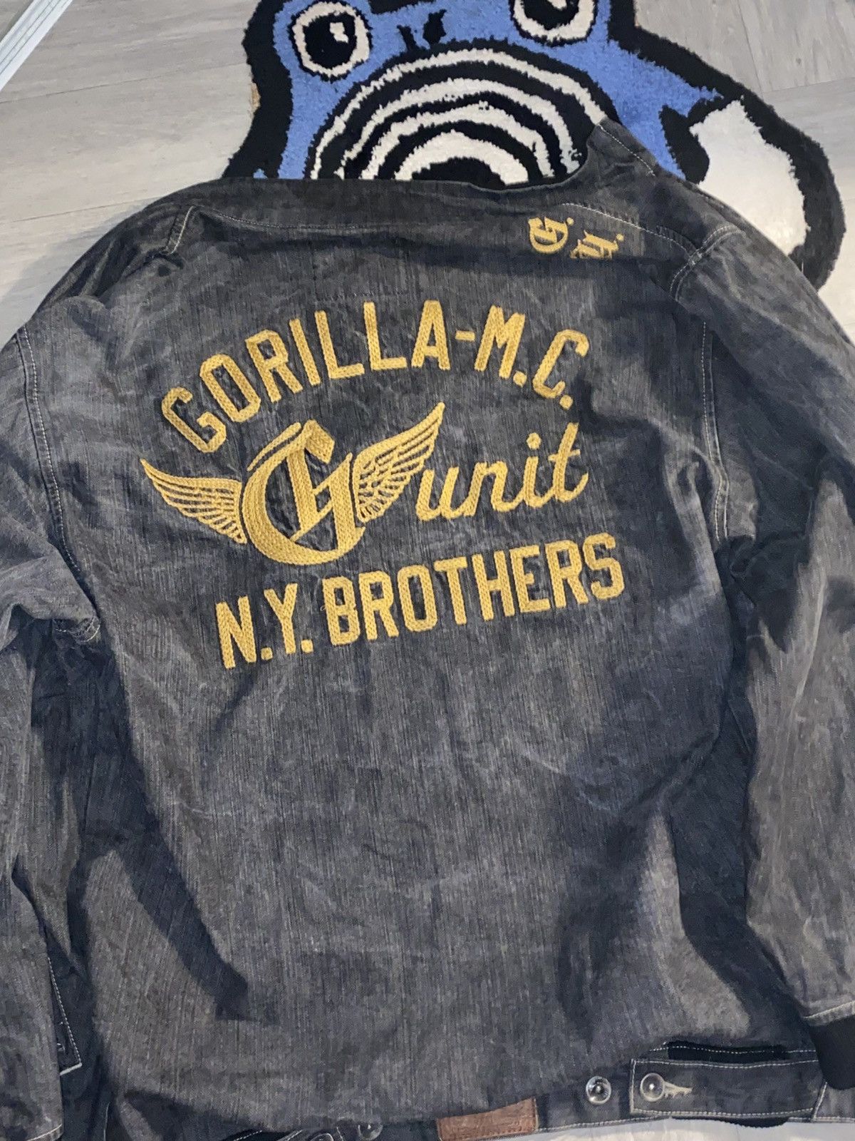 RARE VNTGE G-UNIT heavy weight denim jacket