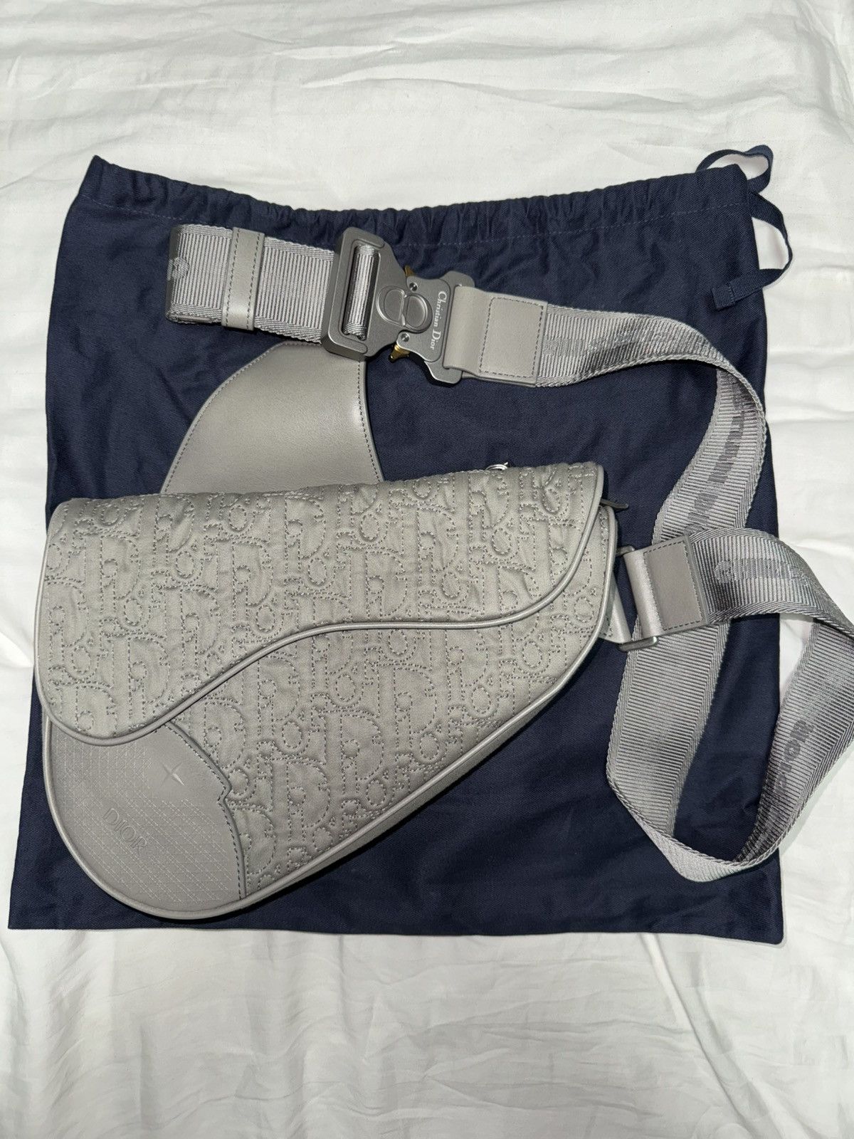 Dior × Stone Island Dior x stone island saddle bag Size ONE SIZE - 6 Thumbnail