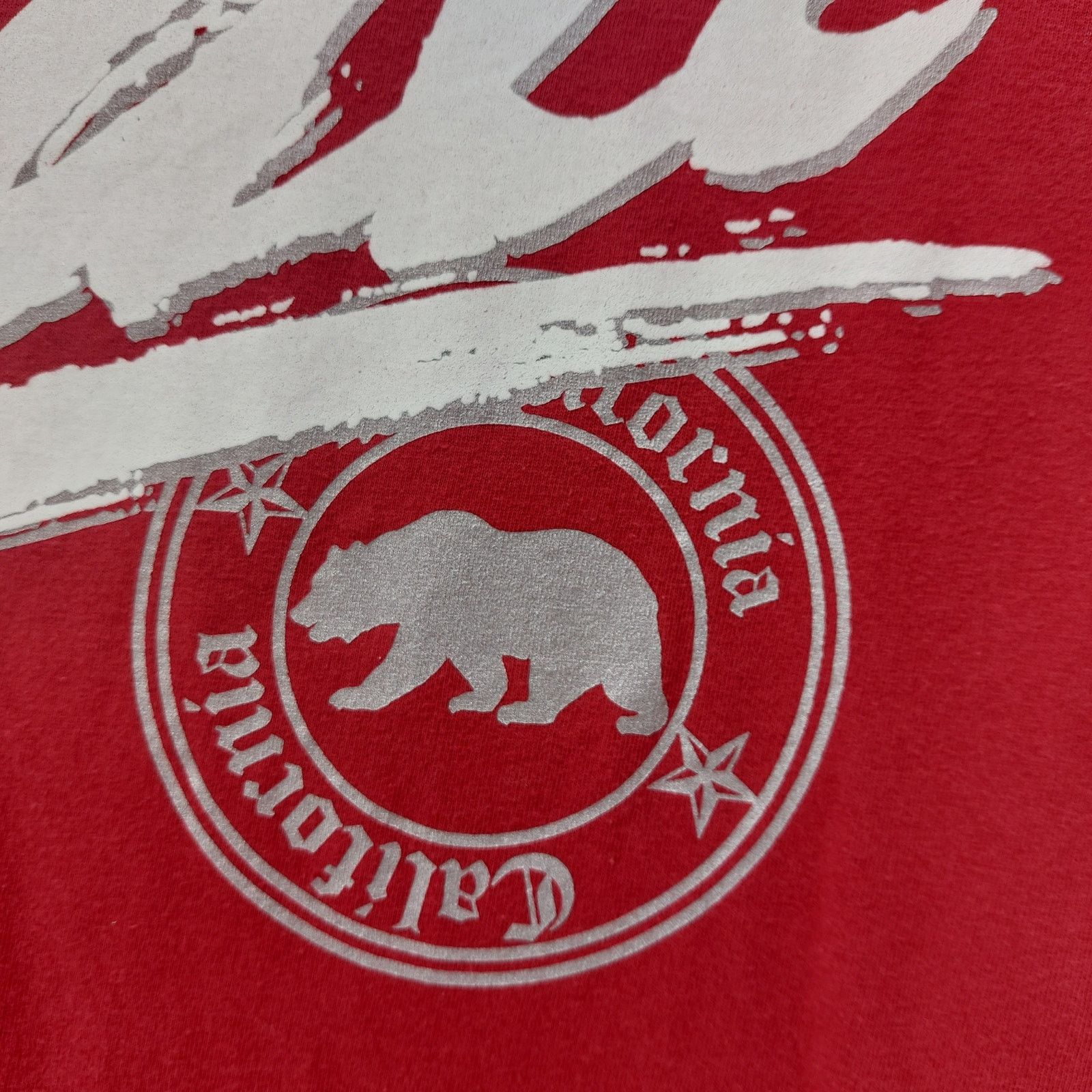 Other California Men's Red T-Shirt West Coast 100% Cotton Size XL Size US XL / EU 56 / 4 - 9 Thumbnail