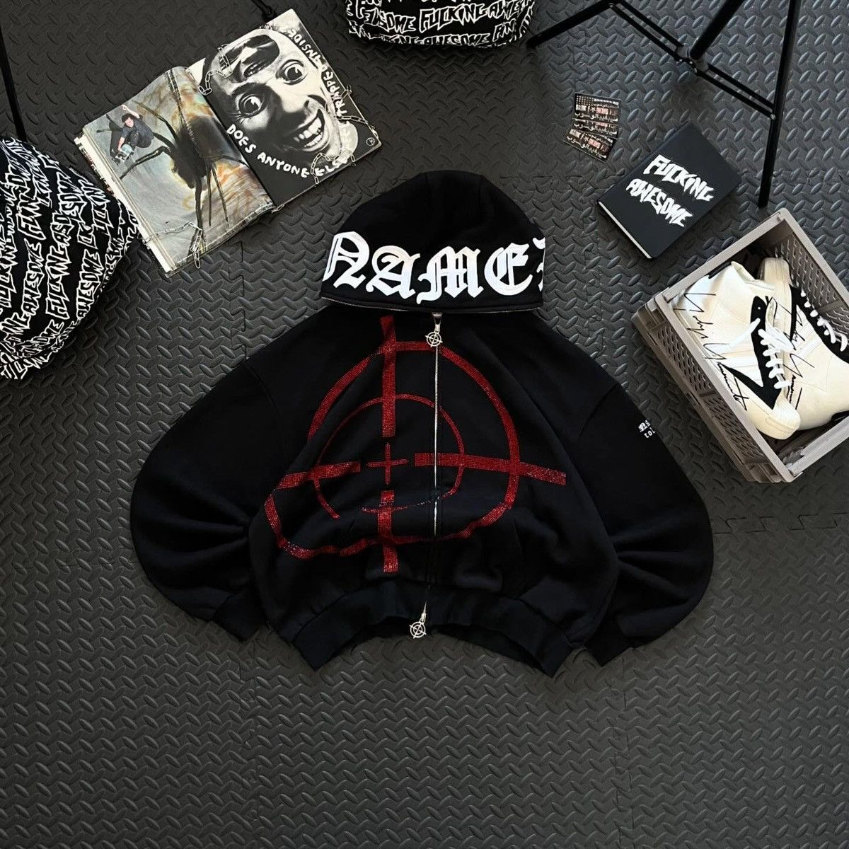 Named Collective ZIP UP HOODIE NAMED COLLECTIVE BLACK Size M / US 6-8 / IT 42-44 - 1 Thumbnail