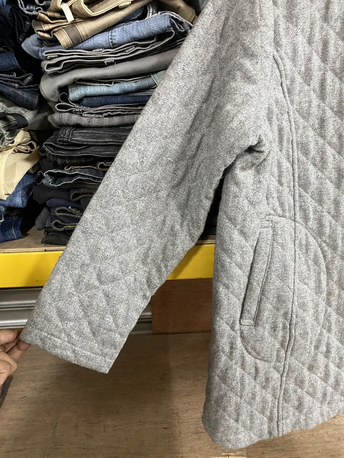 Eddie Bauer × Japanese Brand Quilted Jacket Eddie Bauer Thermal Insulation Thermore Size US XL / EU 56 / 4 - 2 Thumbnail