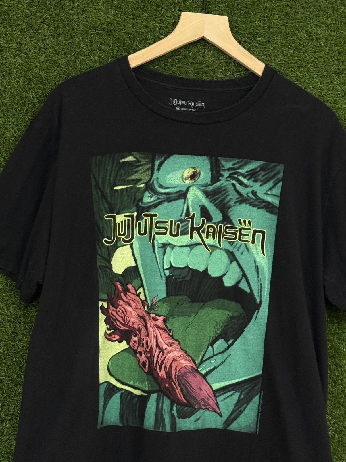Other Jujutsu Kaisen Black Anime Manga Graphic Tounge Tee Size US L / EU 52-54 / 3 - 2 Thumbnail