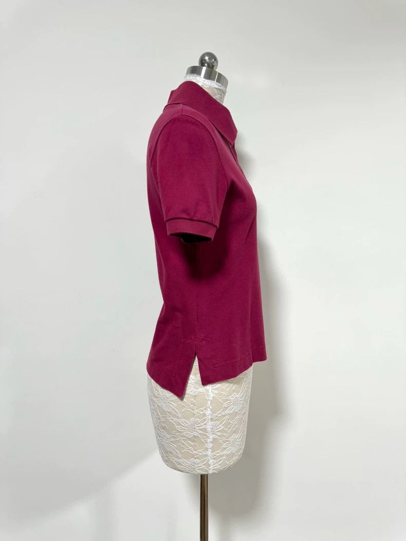 Vivienne Westwood Vivienne Westwood size2 A wine-colored polo shirt with shor Size M / US 6-8 / IT 42-44 - 3 Thumbnail